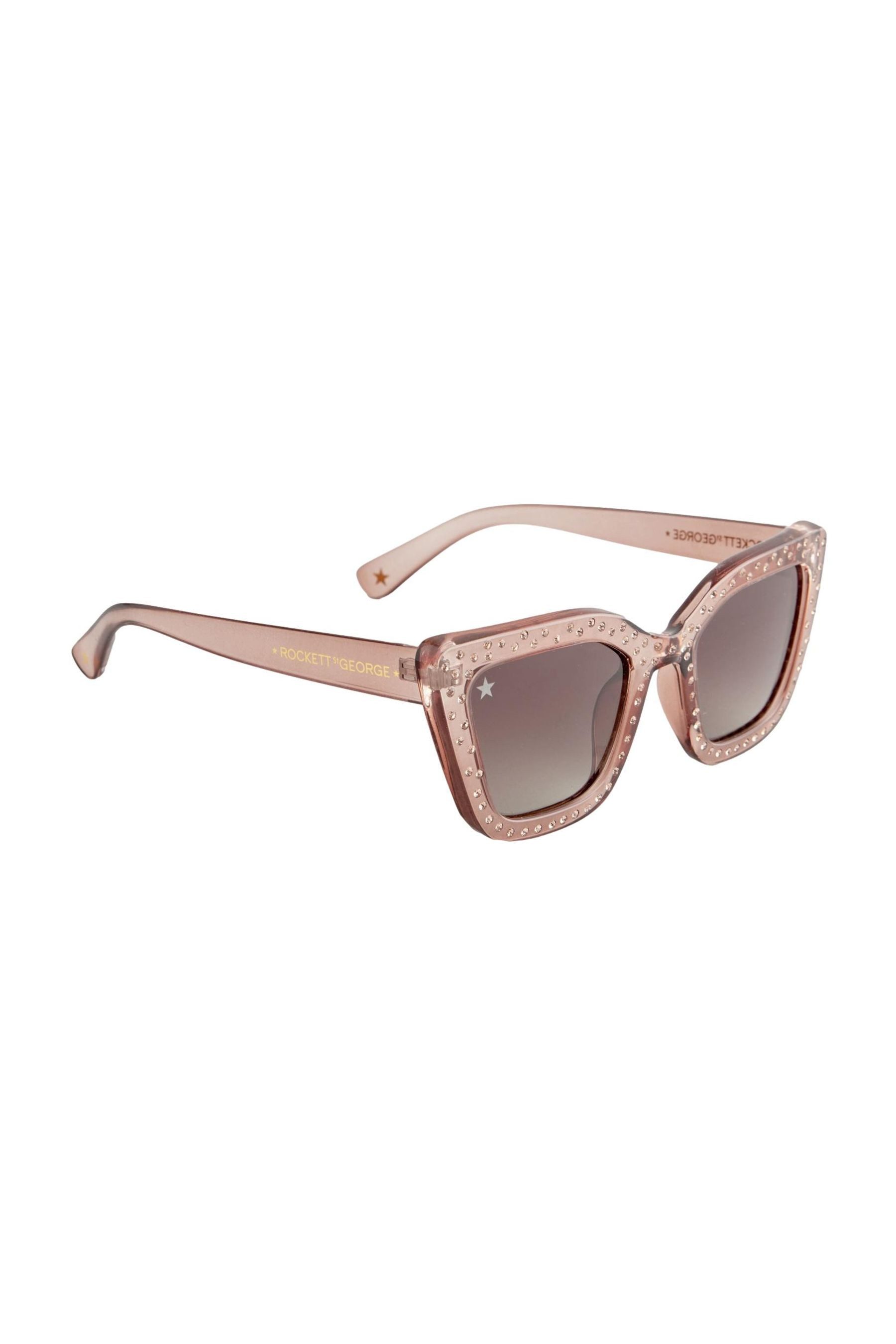 Rockett St George Sonnenbrille Sonnenbrille mit Strass (1-St)