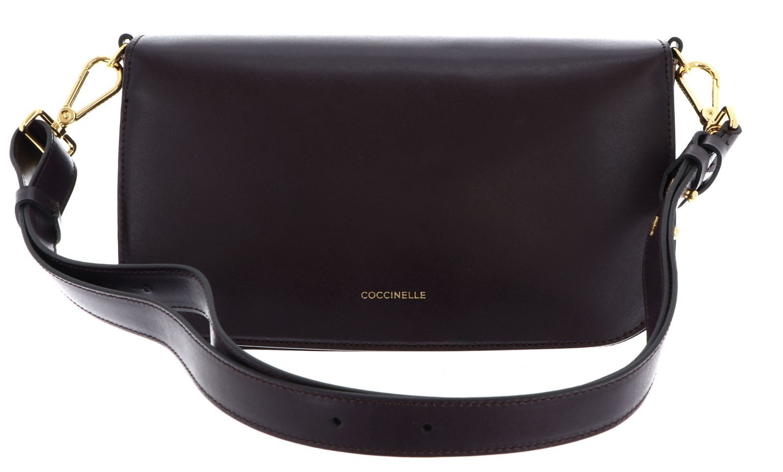 COCCINELLE Schultertasche Shoulder Bag, aus echtem Rindsleder