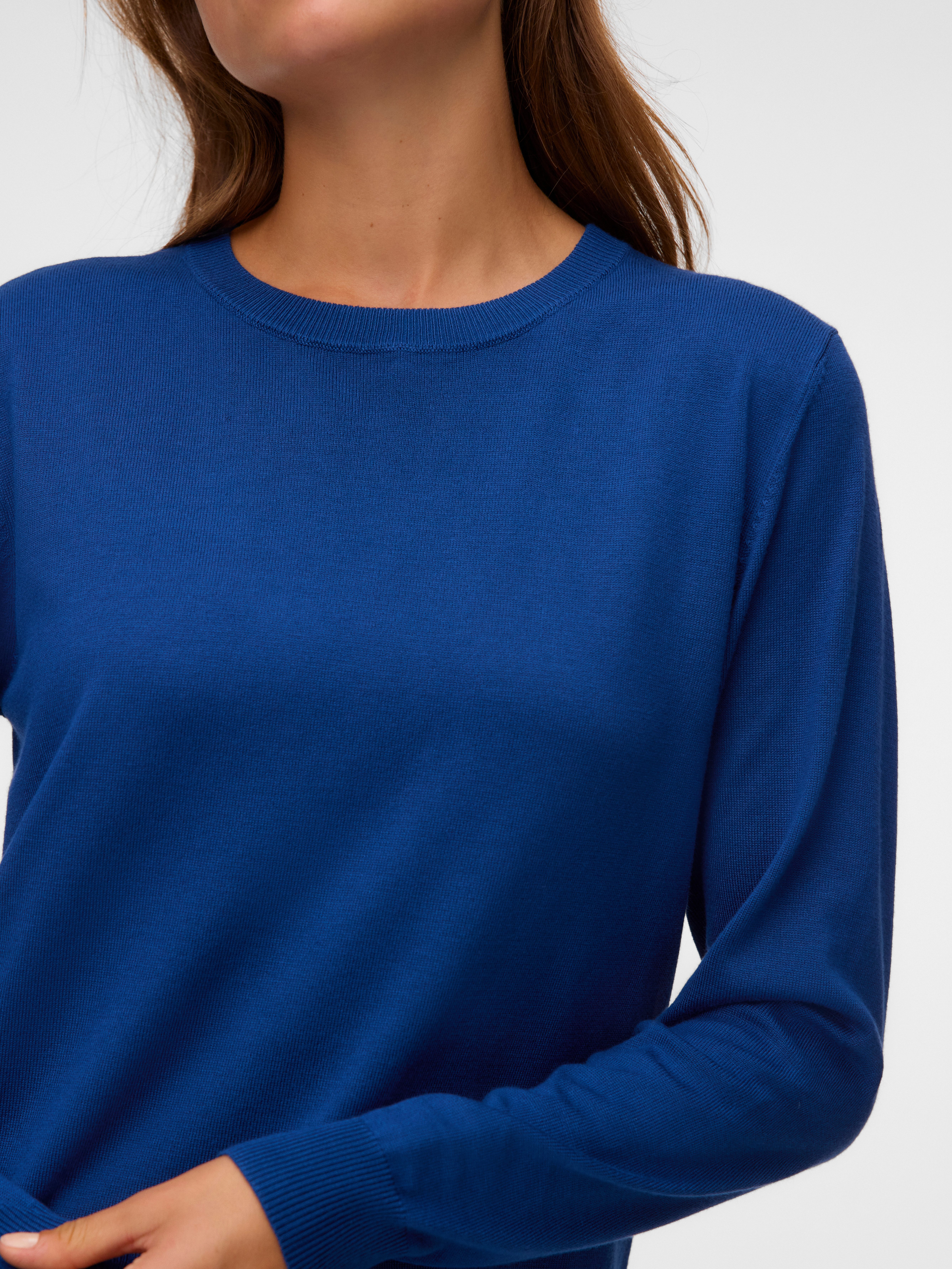 Vero Moda Strickpullover VMSILJE LS O-NECK PULLOVER NOOS