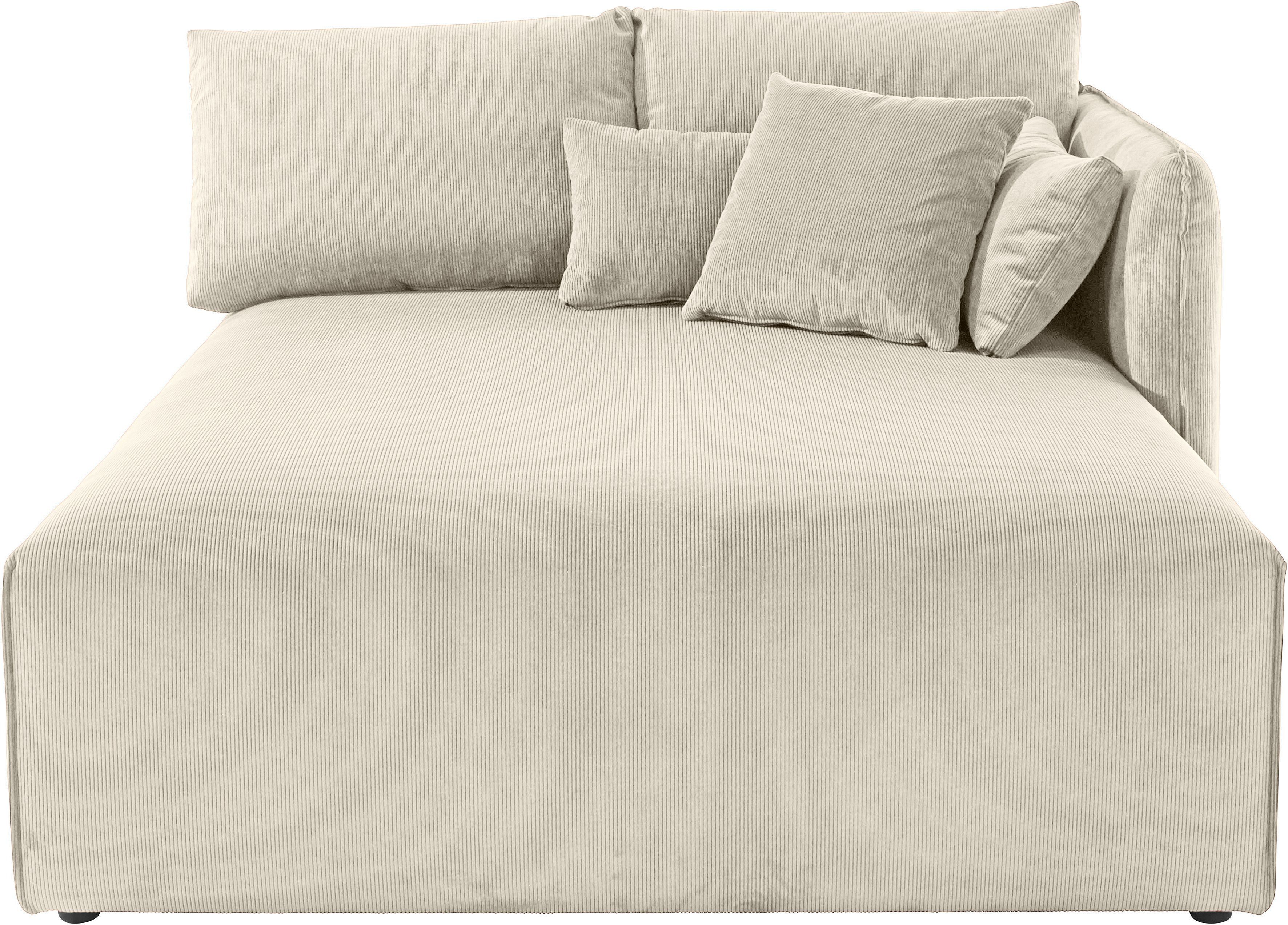 OTTO home Ottomane Nöre, Lounge-Modul - zum eigenen Zusammenstellen, Breite 138cm, Tiefe 168cm