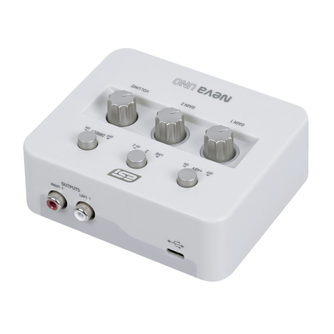 ESI Audio ESI NEVA Uno USB Audio-Interface mit Kopfhörer Digitales Aufnahmegerät