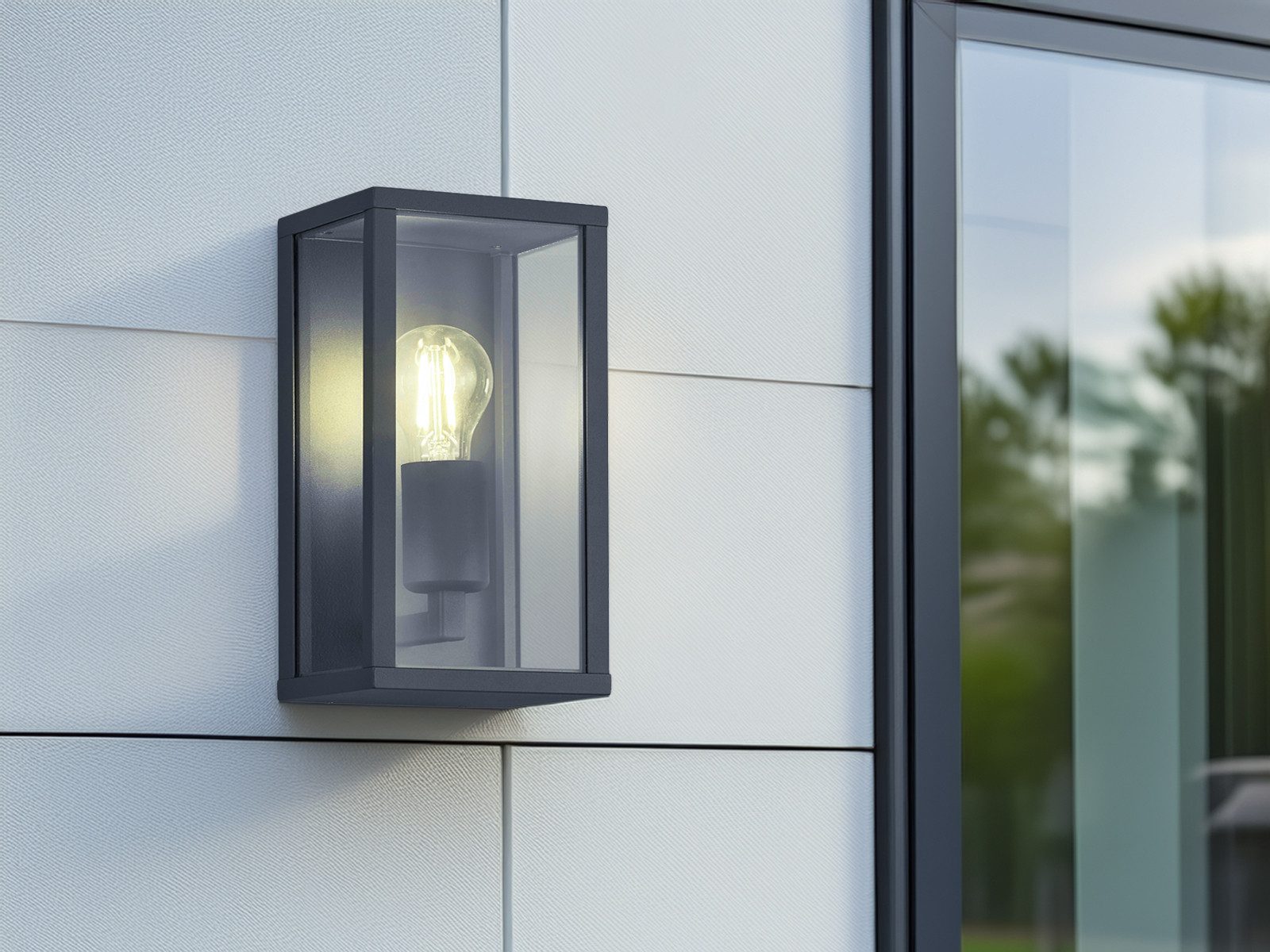 TRIO Leuchten LED Außen-Wandleuchte, LED wechselbar, warmweiß, für Hauswand günstig online kaufen