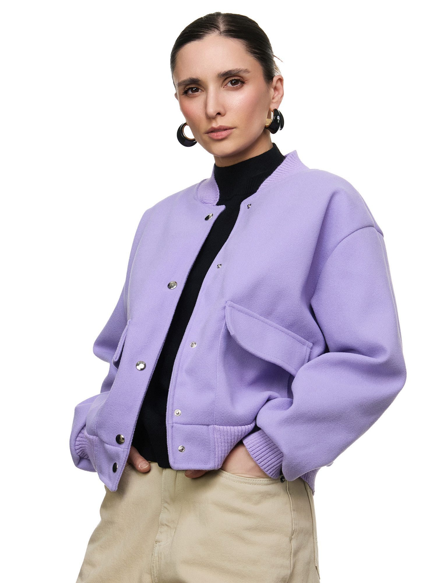 Worldclassca Bomberjacke Worldclassca Bomberjacke Trench Jacke Übergangsjacke College Blouson