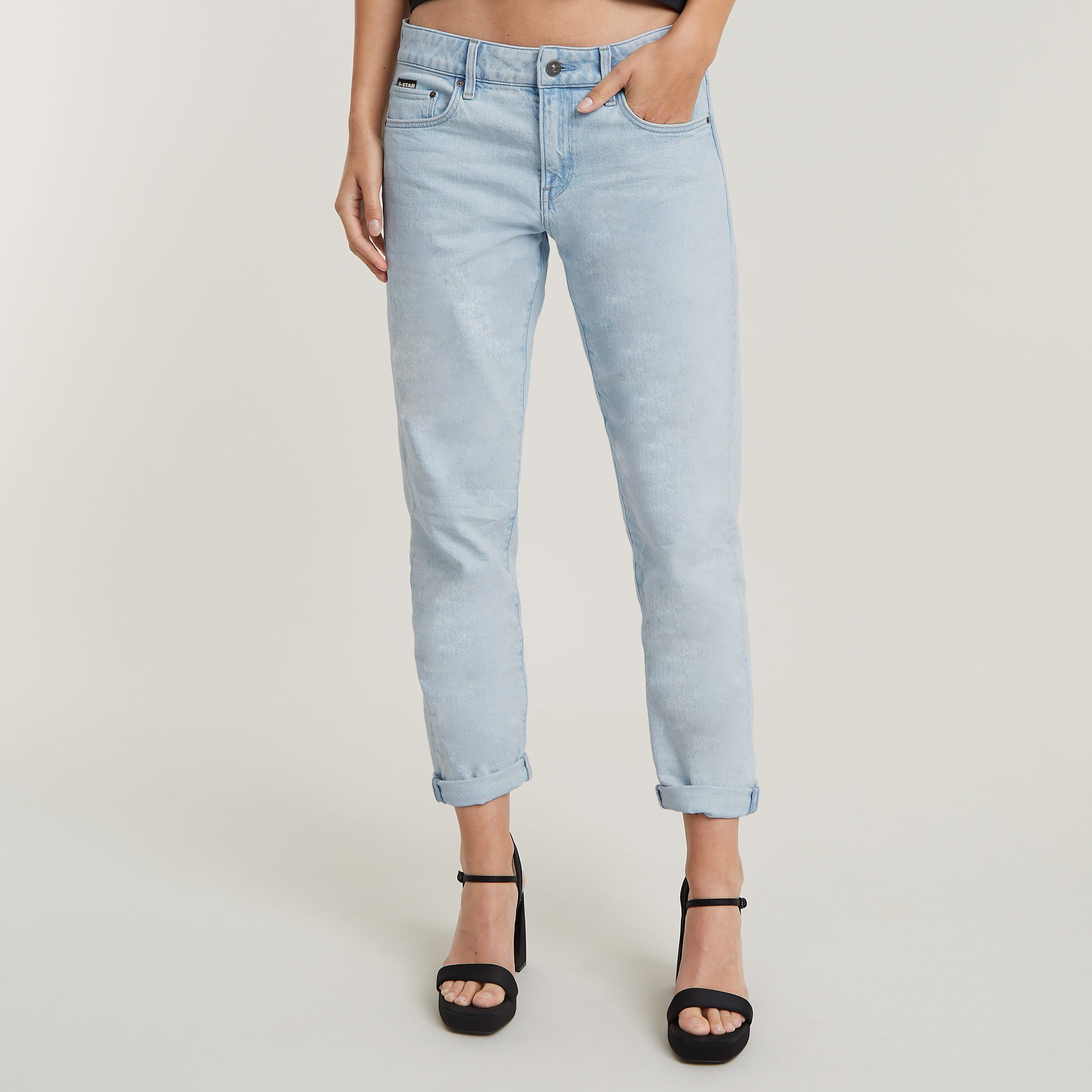 G-Star RAW Boyfriend-Jeans Kate Baumwollstretch Denim Qualität für hohen Tragekomfort