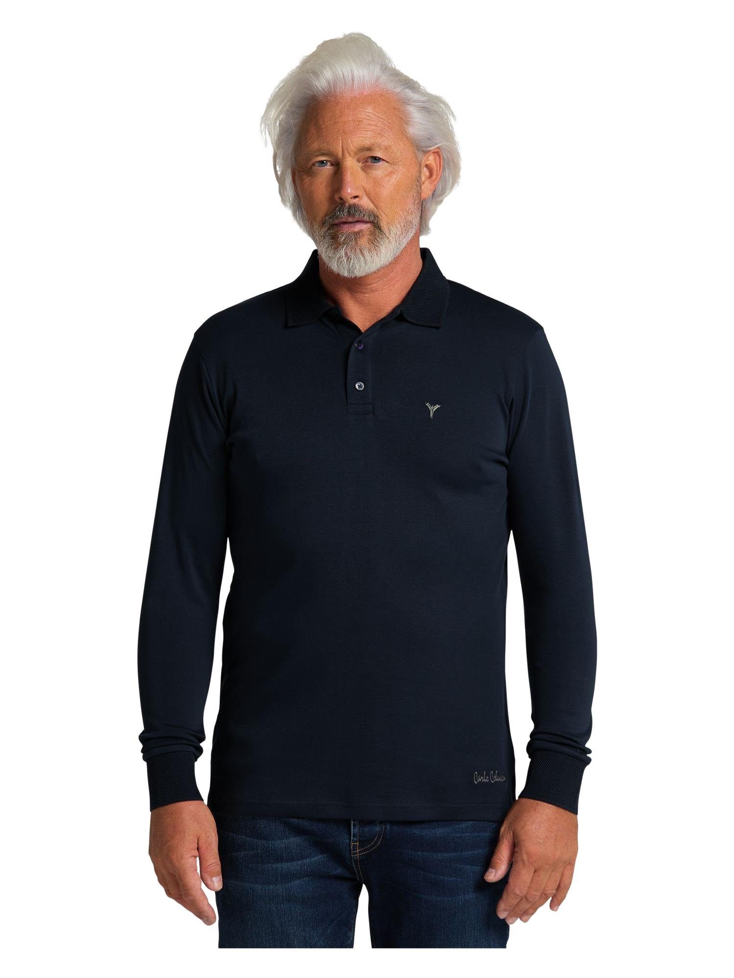 CARLO Corneanu Schwarz Poloshirt COLUCCI