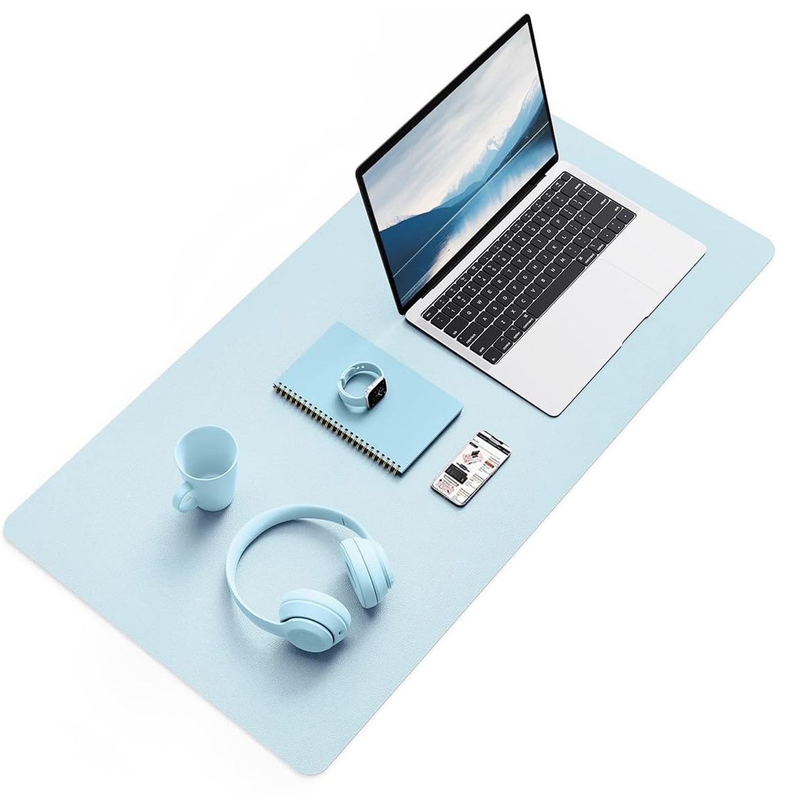MODFU Schreibtischunterlage Mauspad Tischunterlage wasserdicht Tastaturauflage 80X40 CM, (1 tlg., Multifunktionales Office Laptop Schreibunterlag)