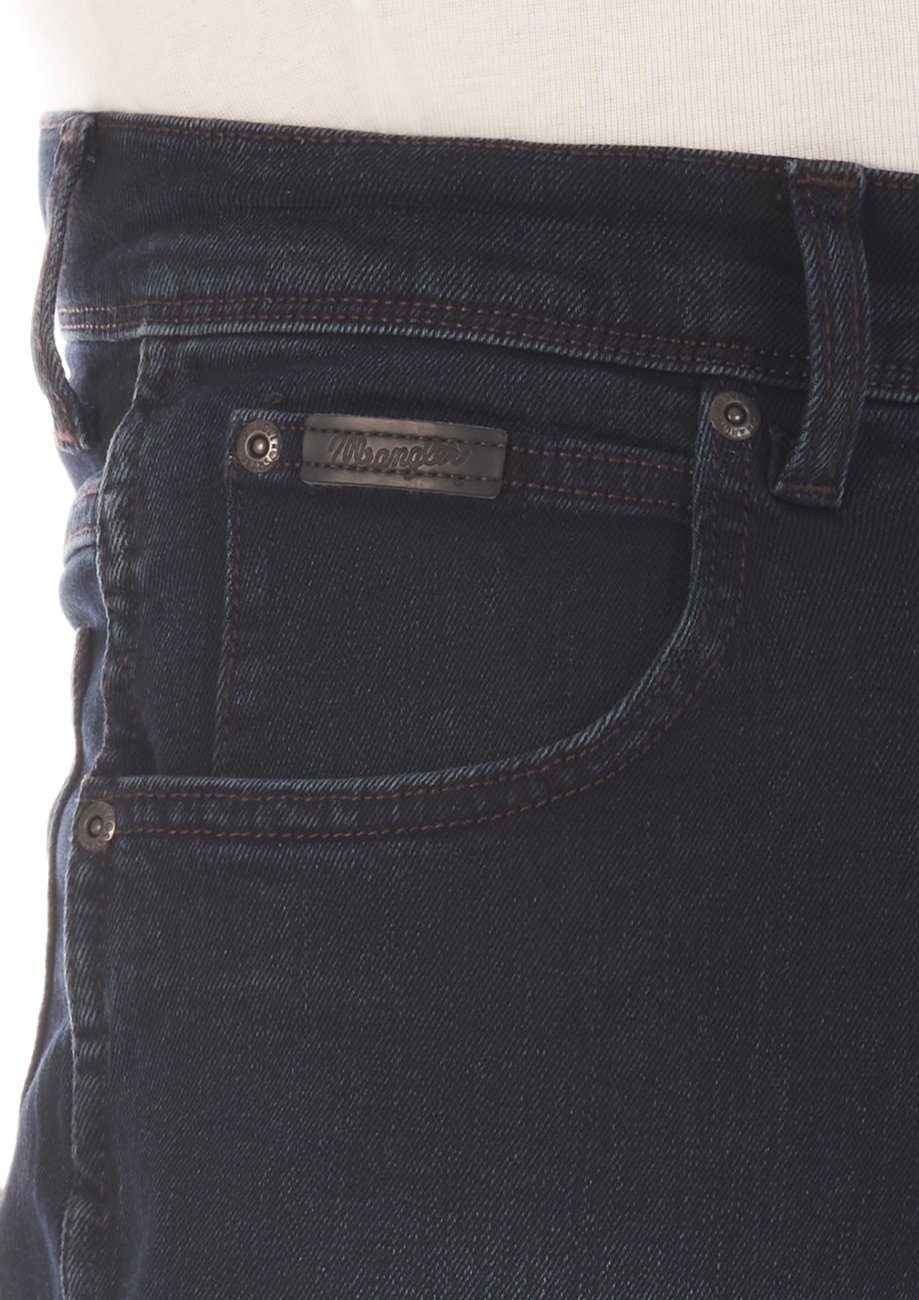 Fit (WSS1LR90B) Regular Straight-Jeans Smoke Hose mit Stretch Jeanshose Texas Herren Denim Wrangler Stretch Blue