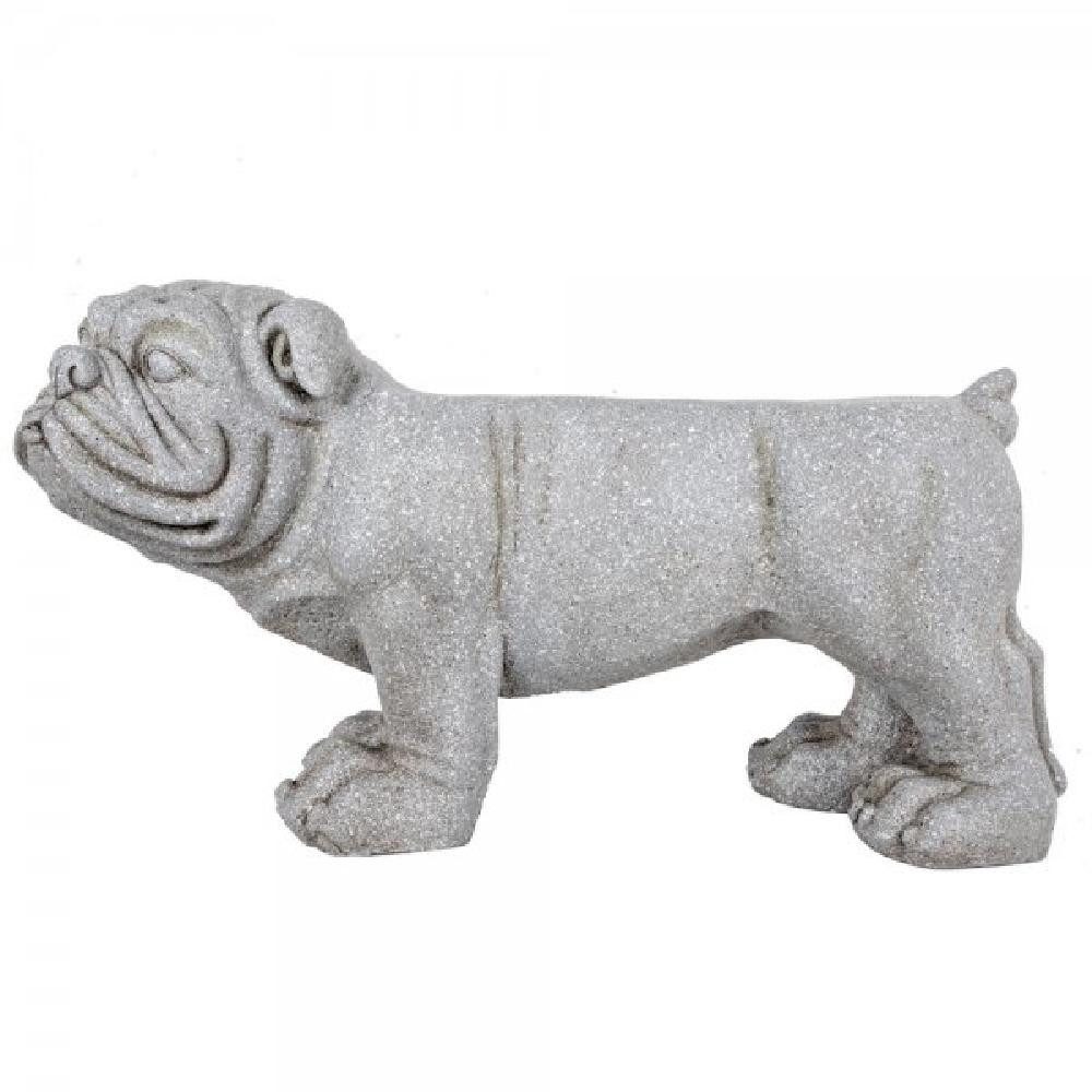 Leitmotiv Sitzbank Hocker Bank Outdoor Bulldogge Dark Grey