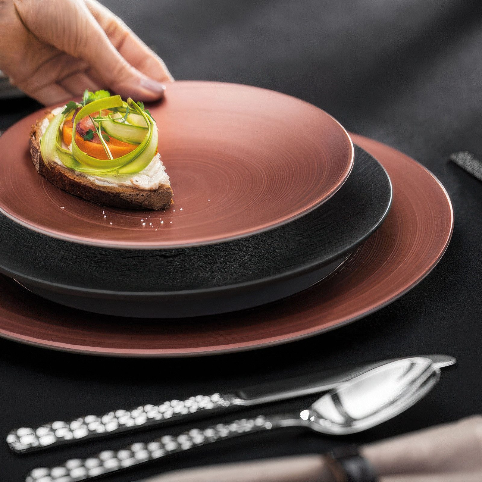 Villeroy & Boch Platzteller Manufacture Glow, Spülmaschinengeeignet