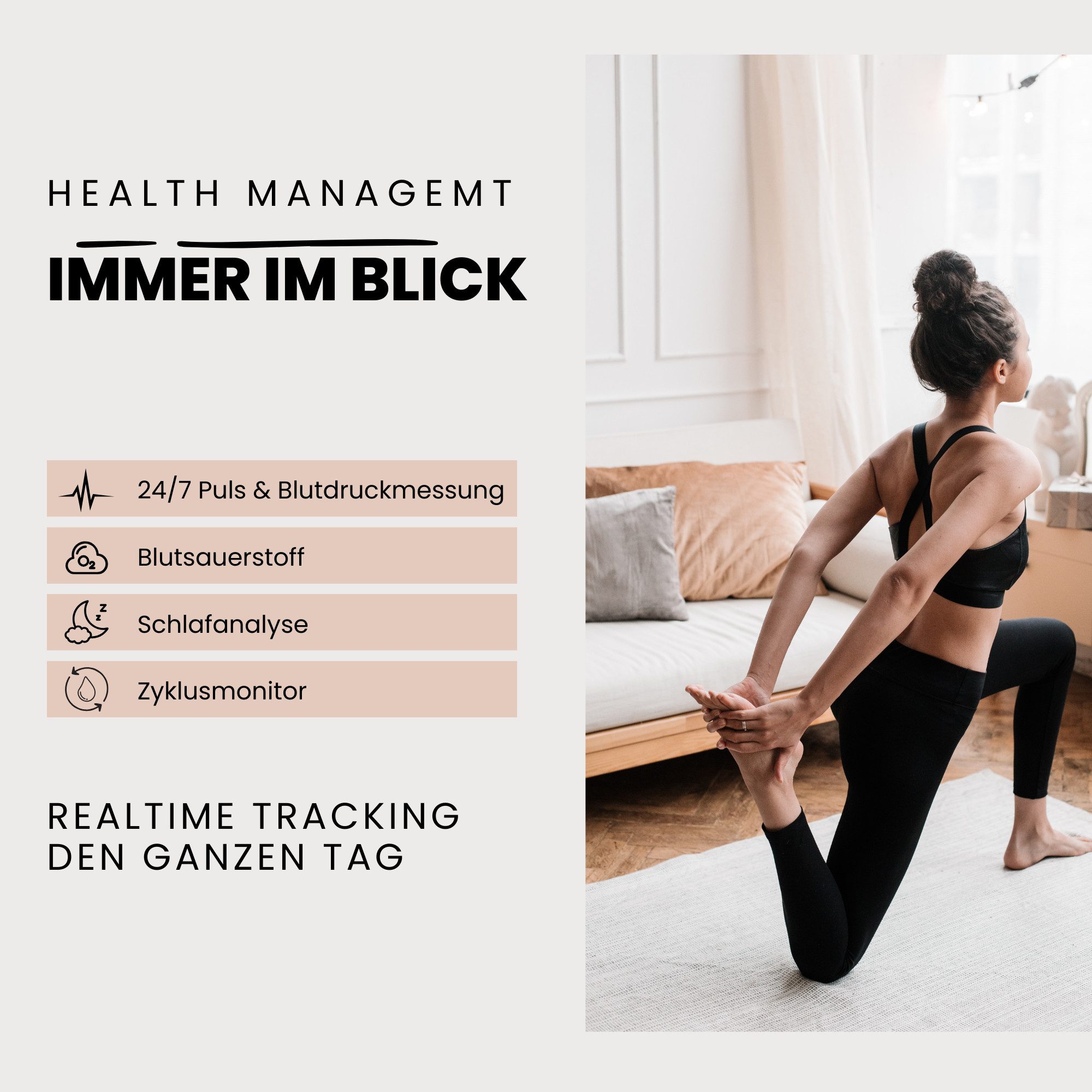 XCOAST SIONA 2 Flache Damen Smartwatch (4,2 cm) Valentinstag Geschenk, Fitnesstracker, 2-tlg., neueste Generation, Wasserdicht, Flach, Sportlich, AMOLED Bildschirm, 7 Tage Akku