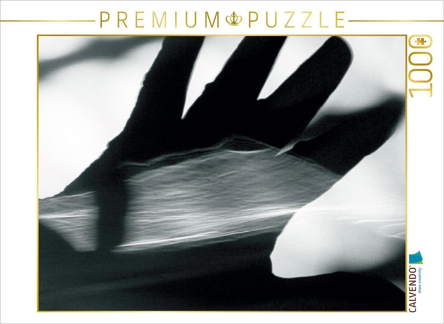 CALVENDO Puzzle CALVENDO Puzzle einfach schwarz-weiß 1000 Teile Lege-Größe 64 x 48 cm Foto-Puzzle Bild von Maria Reichenauer Maria, 1000 Puzzleteile