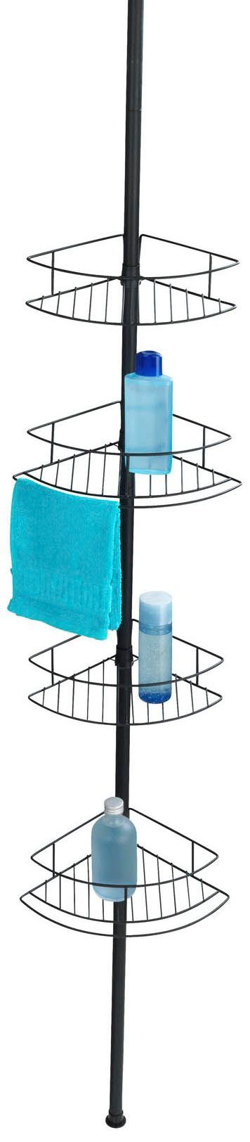 WENKO Duschregal Dolcedo, 4 Ablagen