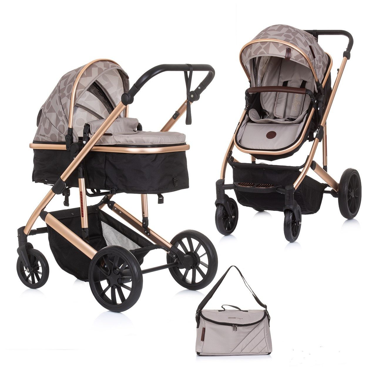 Kombi-Kinderwagen Kombikinderwagen 2 in 1 Enigma