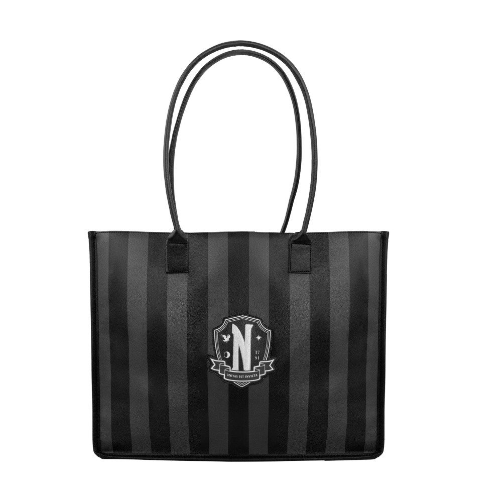 Cinereplicas Actionfigur Wednesday: Nevermore Academy Black Shopping Bag