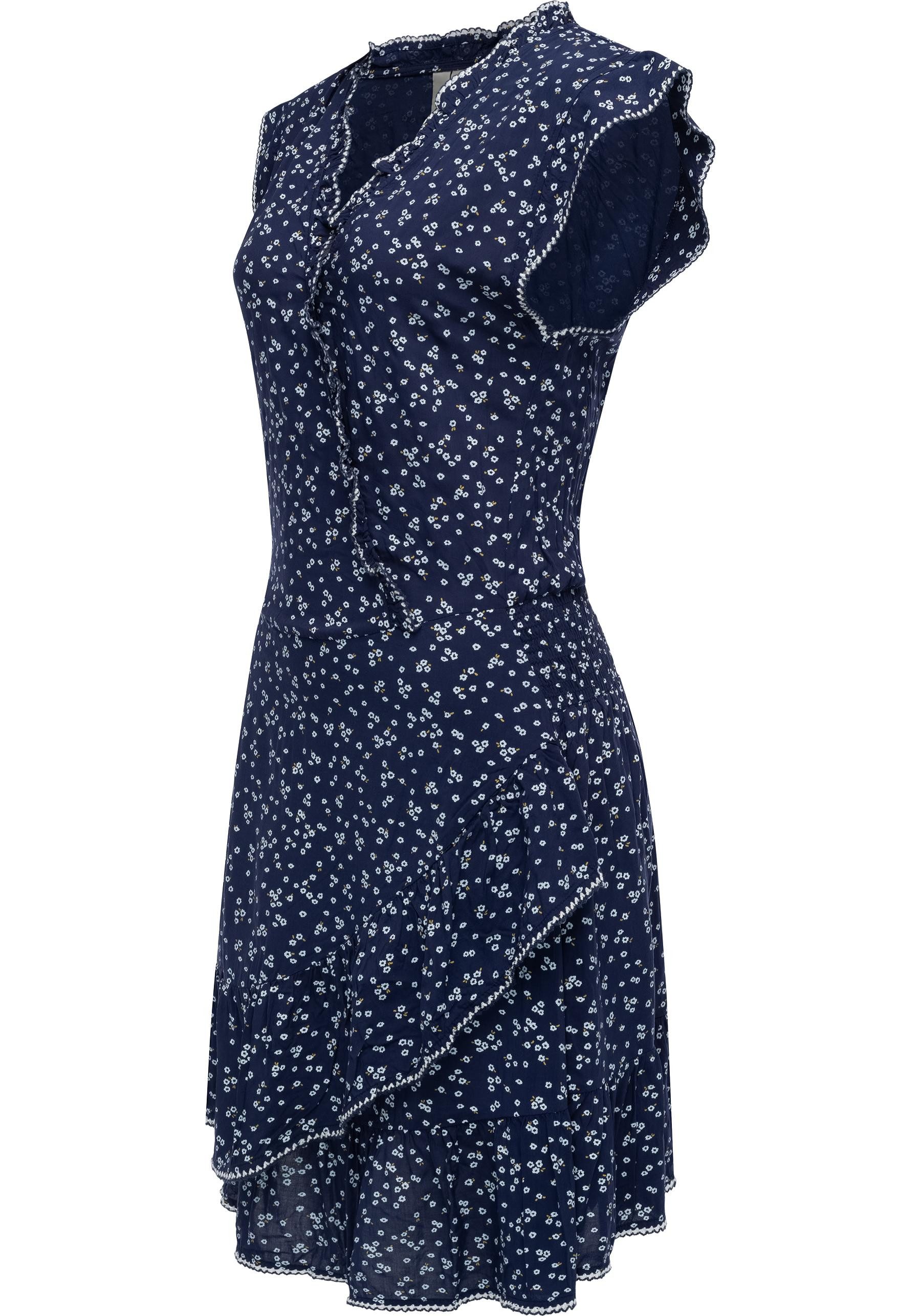 Ragwear Volantkleid "Chantalia Print", stylisches Sommerkleid mit Print und günstig online kaufen