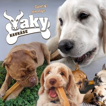Larsson Farm Kauspielzeug Yaky Kaukäse - L ca. 80 - 100 gr. natürlicher Hundekausnack, (Stück 1-tlg), YAKY Kaukäse findet seinen Ursprung in den Hügeln des Himalayas