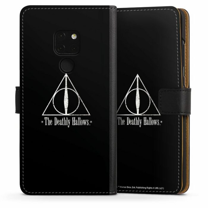DeinDesign Handyhülle Heiligtümer des Todes Zauberei & Magie Harry Potter Huawei Mate 20 Hülle Handy Flip Case Wallet Cover Handytasche Leder