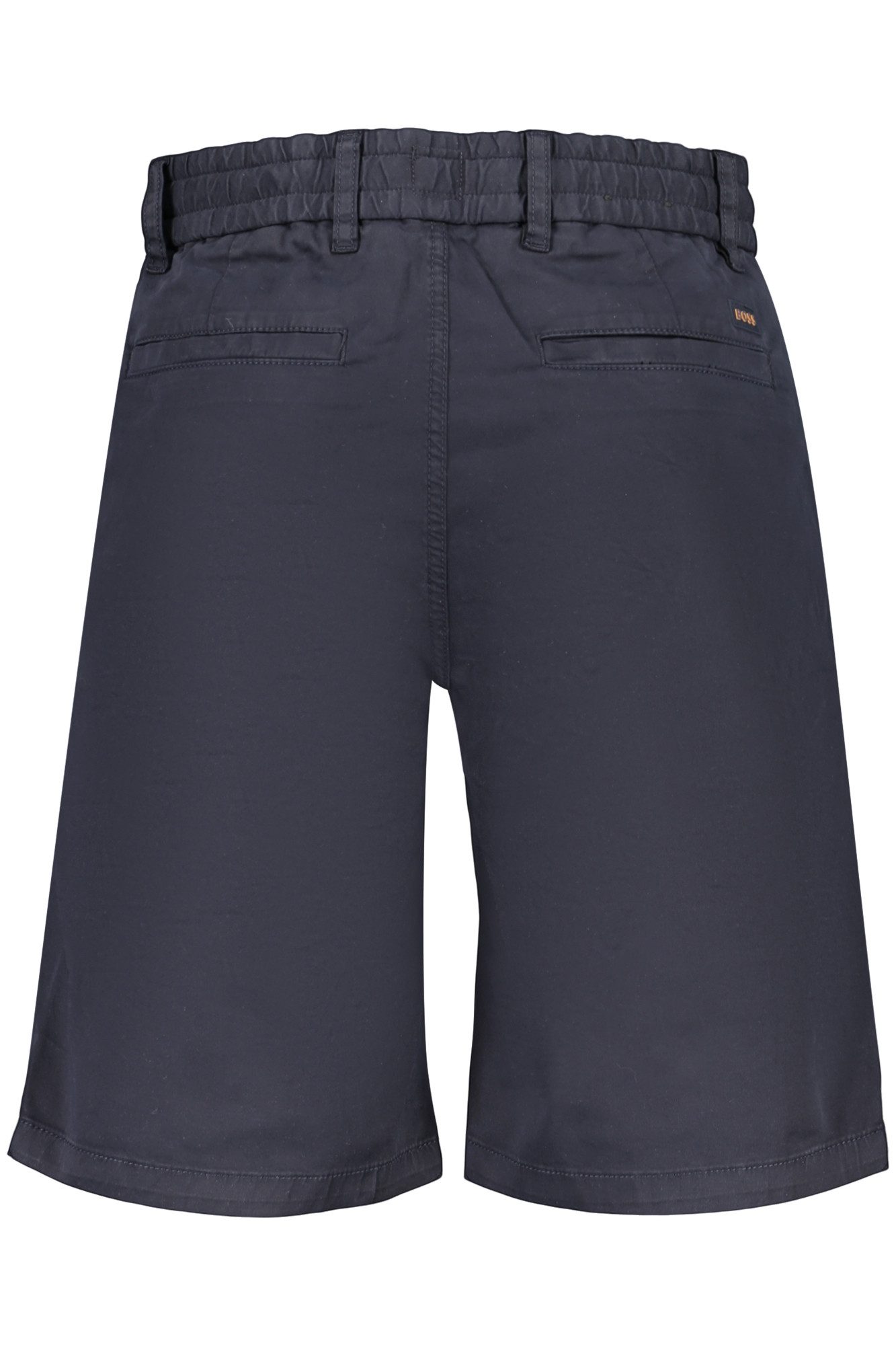BOSS 5-Pocket-Hose Herren Bermuda-Shorts Blau, Schmaler Schnitt, Elastischer Bund