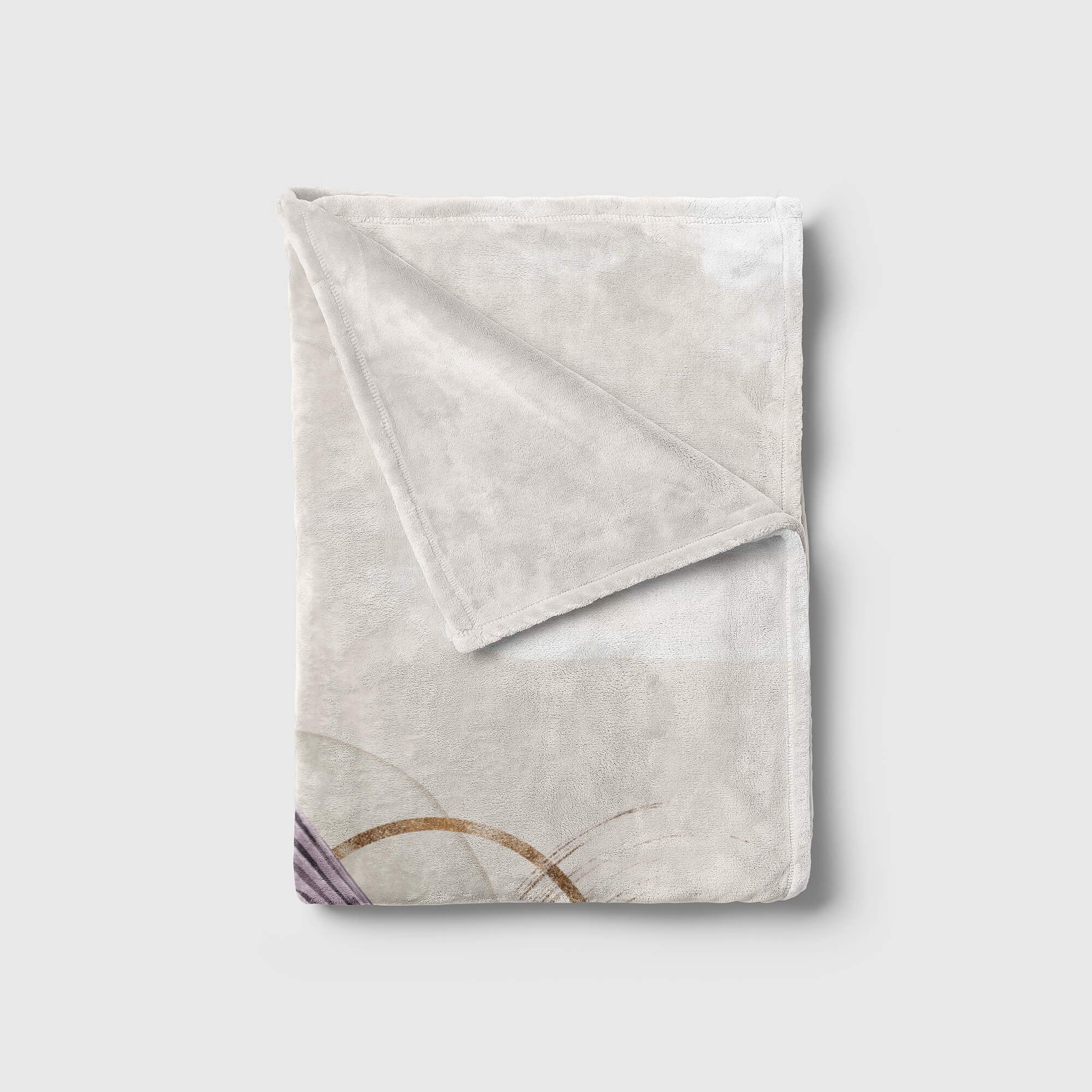 Baumwolle-Polyester-Mix Einzigartig kleiner Handtuch Kunstvoll Handtücher Strandhandtuch Sinus Kuscheldecke Schö, Handtuch Saunatuch Kolibri Art (1-St), Vogel
