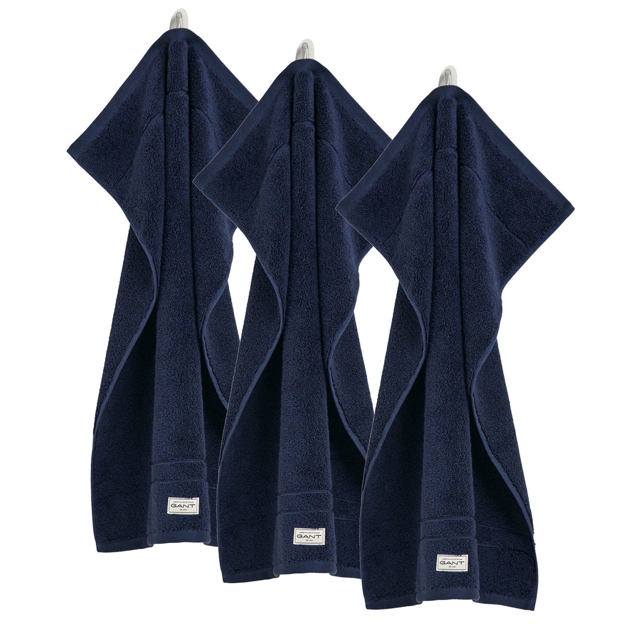 Gant Gästehandtücher Unisex Gästetuch 3er Pack günstig online kaufen