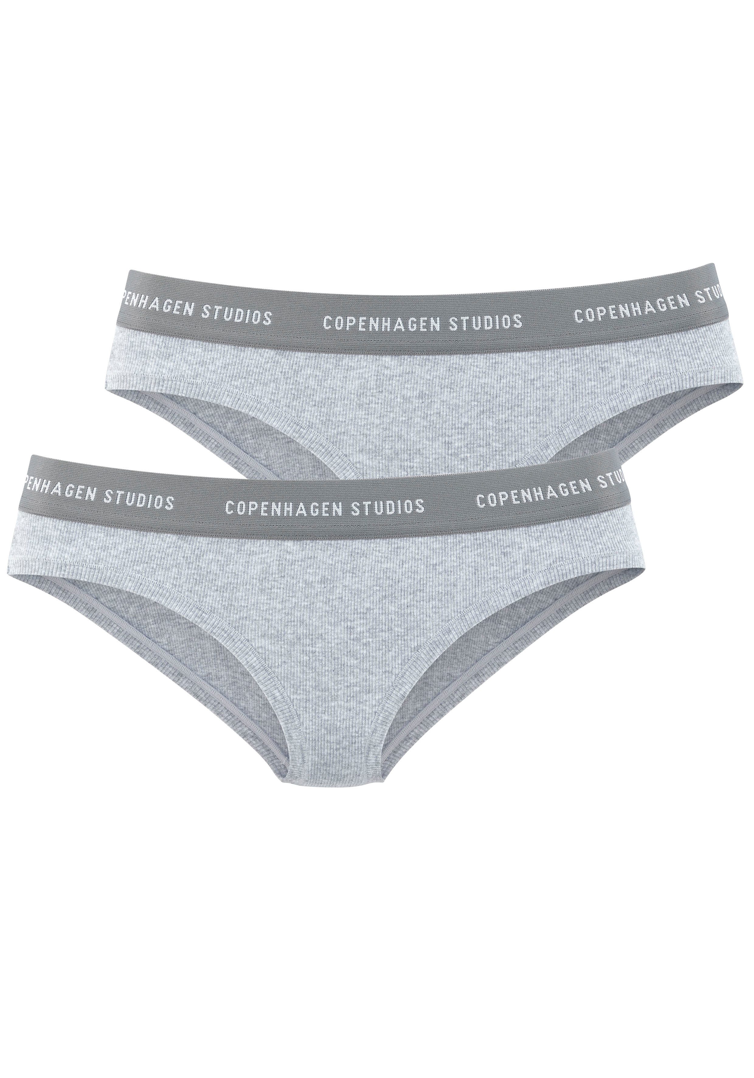Bikinislip mit softem Logobund