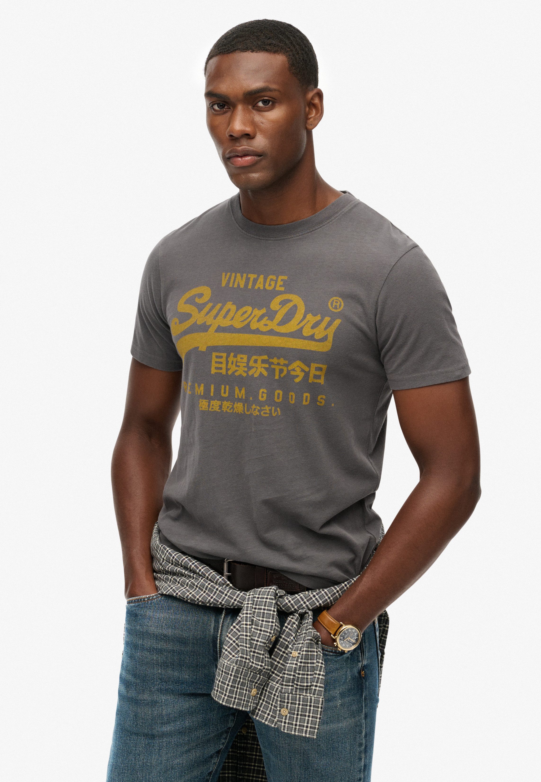 Superdry Rundhalsshirt VL CLASSIC TEE günstig online kaufen