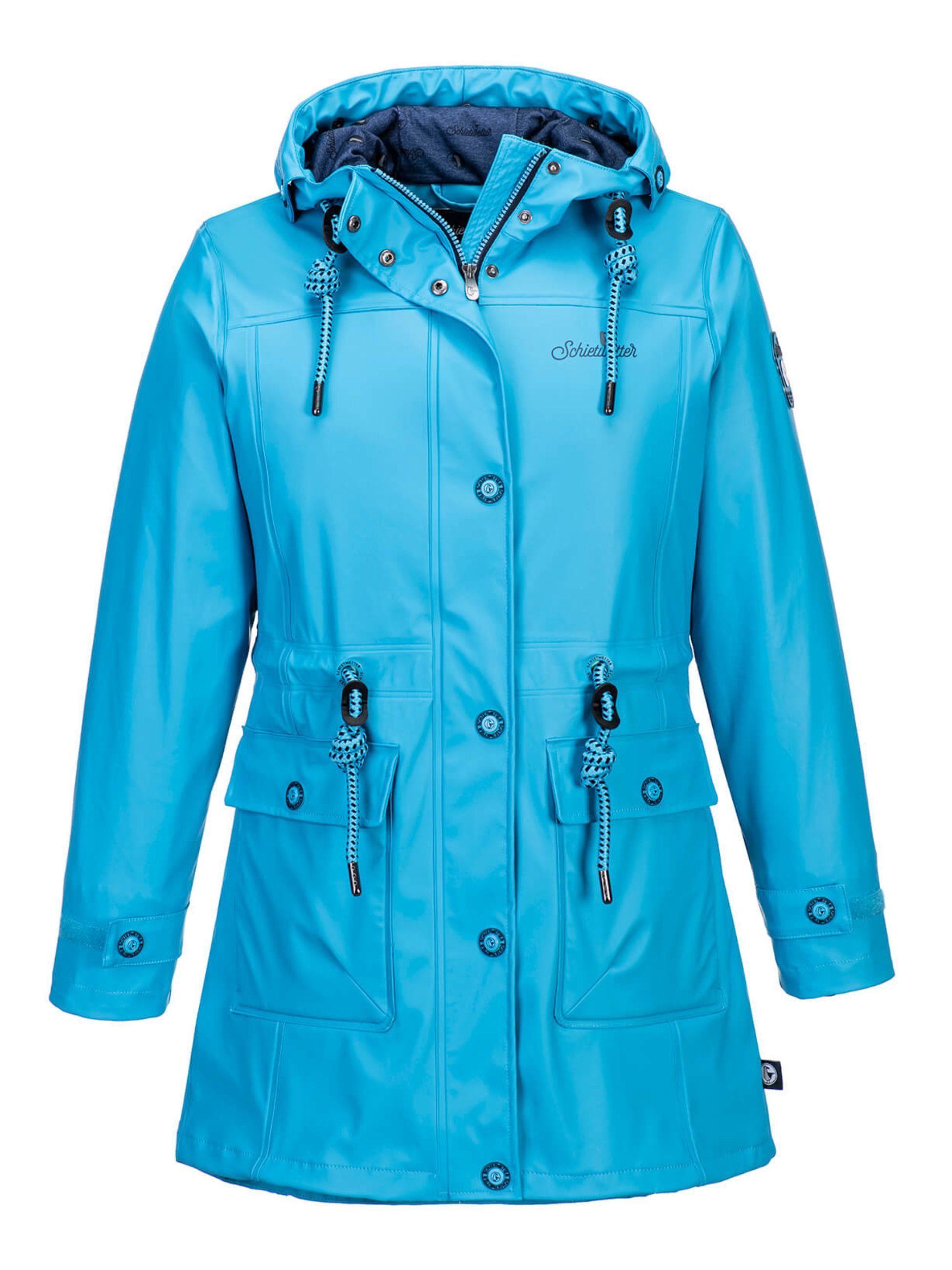 Schietwetter Regenjacke Damen Regenjacke Parka
