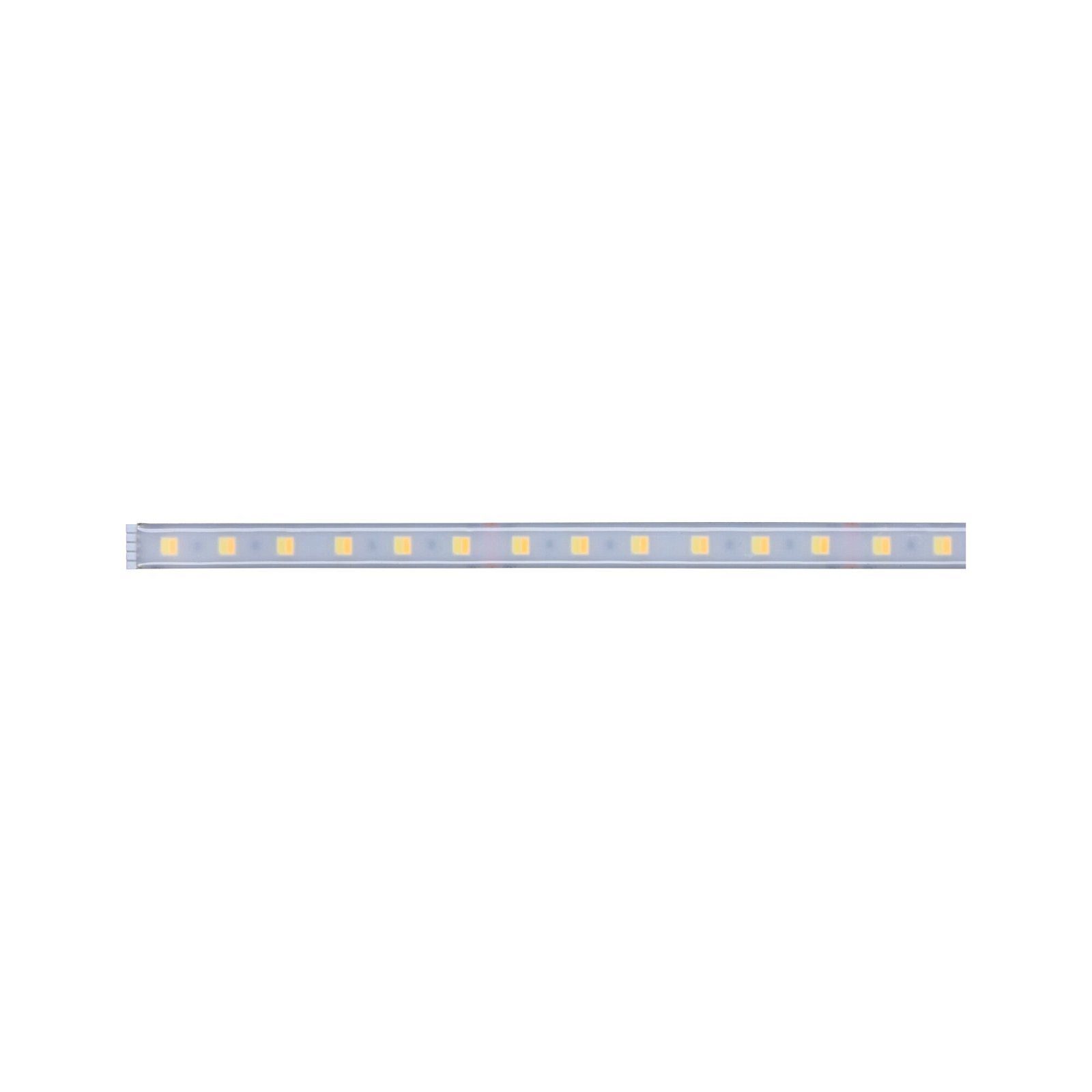 LED-Streifen MaxLED 500 Stripe 1m IP44 Cover 2700K-6500K 7W 24V Silber Kunststoff