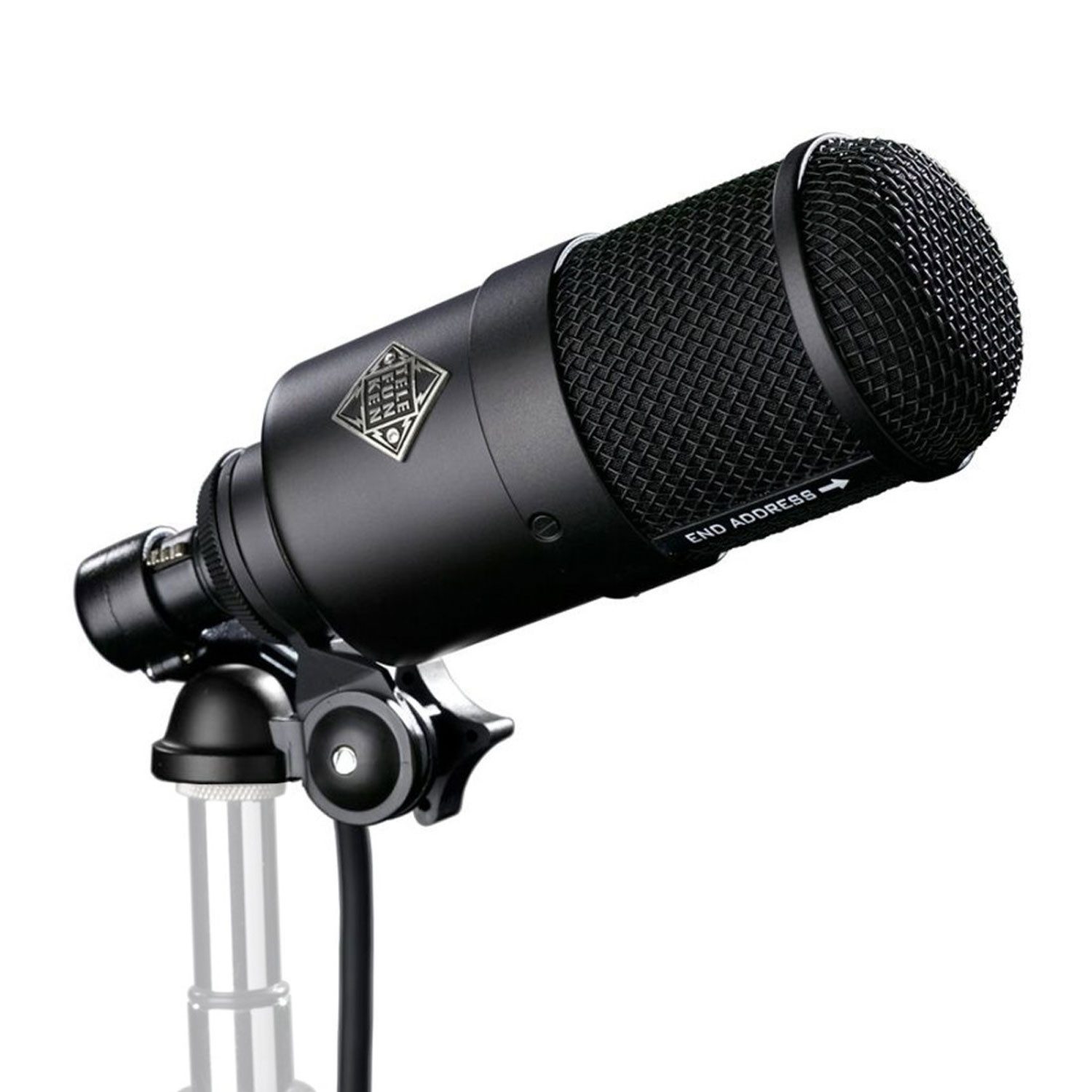 Telefunken Elektroakustik Mikrofon Telefunken M82 dynamisches Broadcast Studio Mikrofon mit Kabel (1-tlg), Vorteils-Set mit XLR Kabel