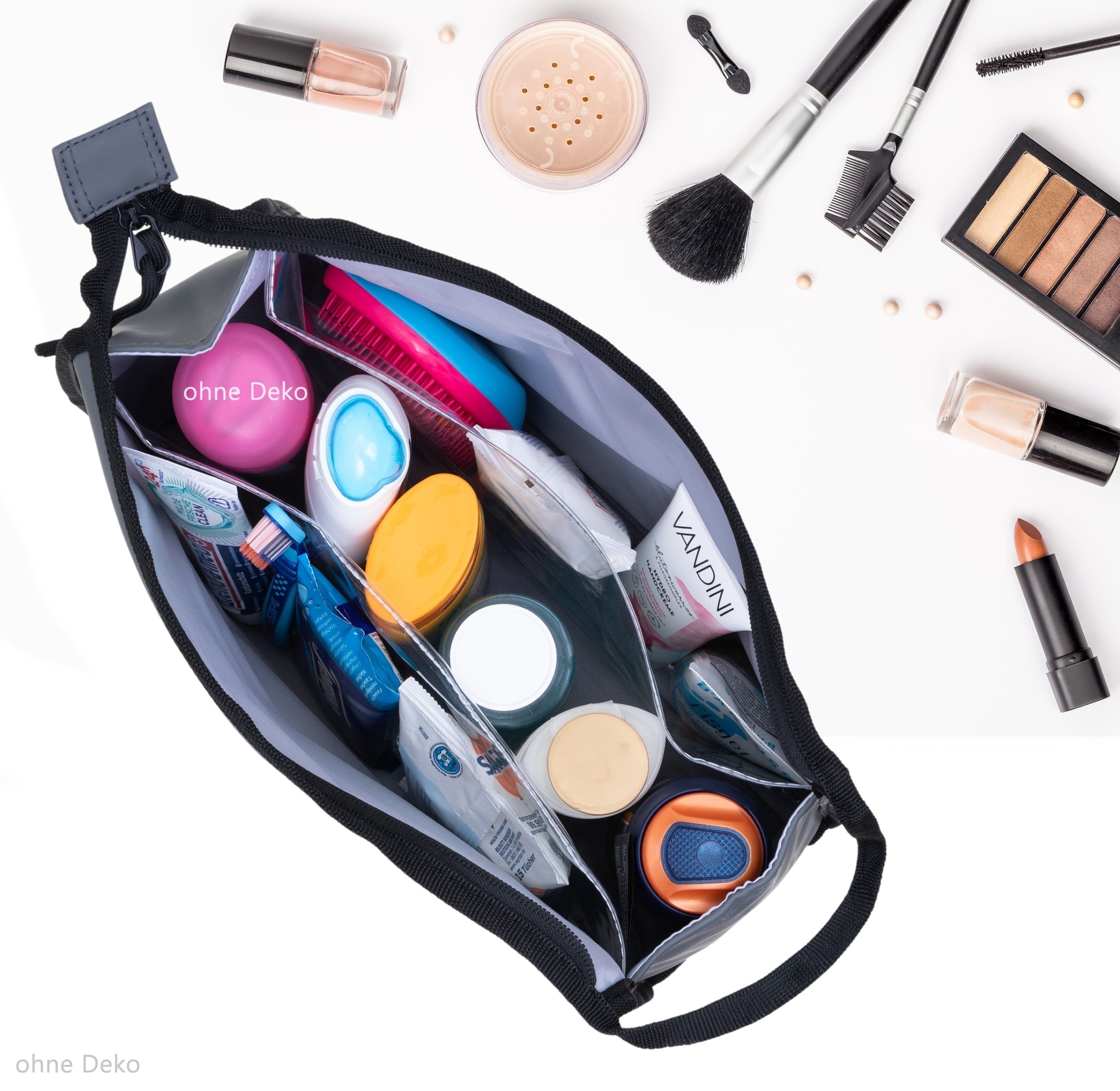 ELEPHANT Kulturbeutel groß Kulturtasche Washbag Classic Hydro Plane, wasserabweisend Sauna Reise Sport Tasche 12817