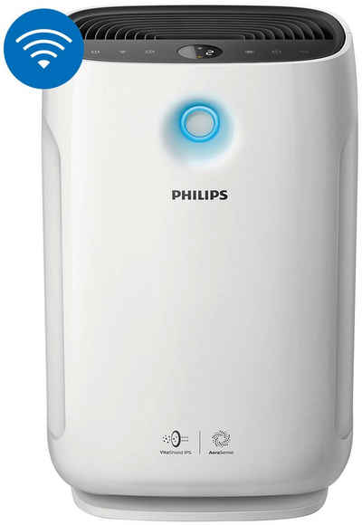 Philips Luftreiniger AC2889/10 2000 Serie, für 79 m² Räume, für 79 m² Räume, mit App-Anbindung und für Allergiker geeignet