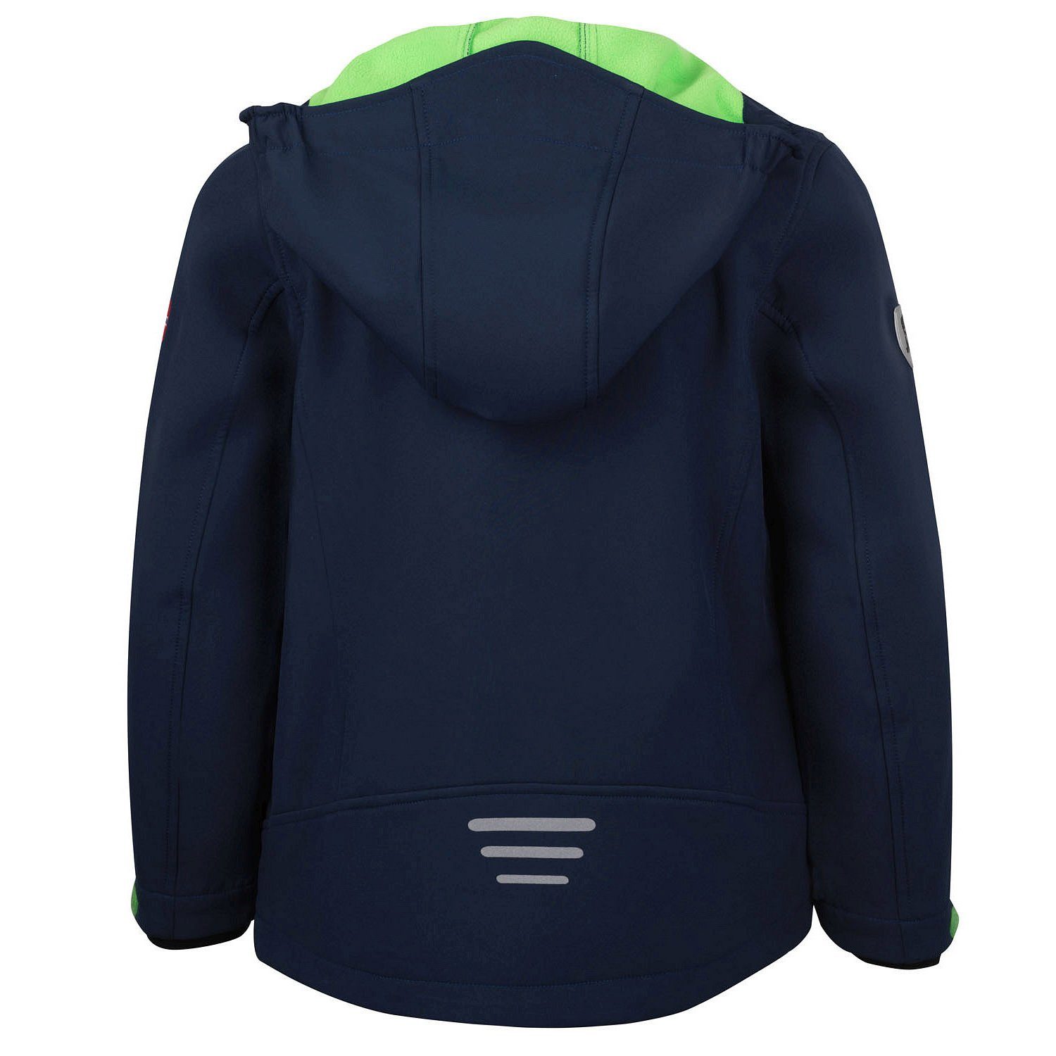 TROLLKIDS Softshelljacke Kids Trollfjord Jacket Langarm-Design, mit Reißverschluss, wärmeisolierend