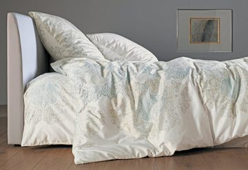 Bettwäsche Orient in Gr. 135x200 oder 155x220 cm, Zeitgeist, Feinflanell, 2 teilig, mit dezenten Ornamenten, Bettwäsche aus Baumwolle mit Reißverschluss
