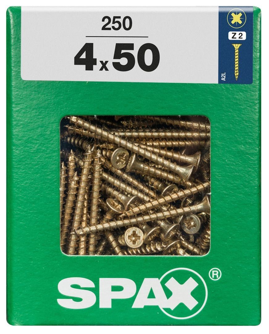 SPAX Holzbauschraube Spax Universalschrauben 4.0 x 50 mm PZ 2 - 250