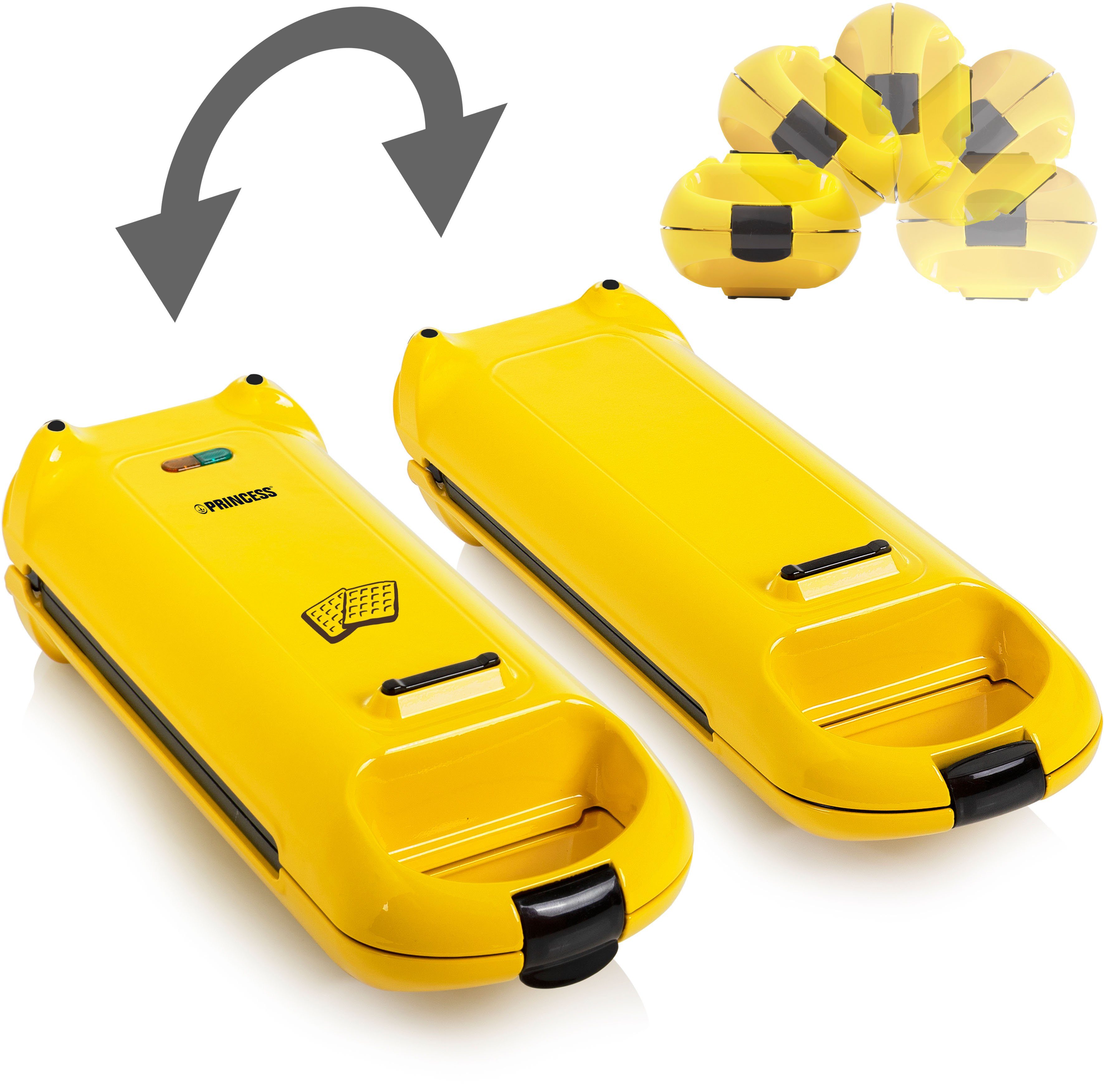 PRINCESS Waffeleisen Flip 132406, 700 W