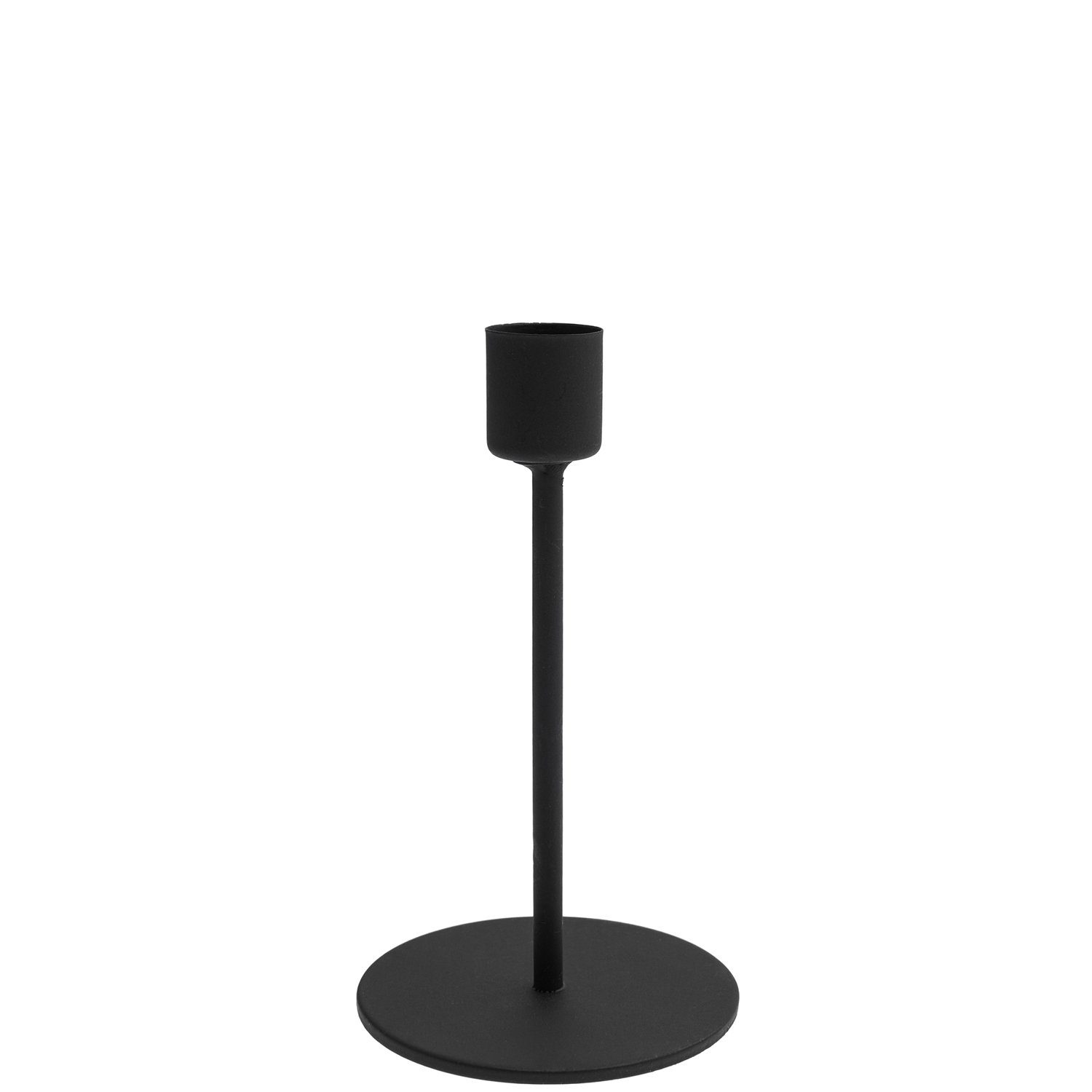 Rico Design Торшеры Metall Stiel-Kerzenhalter, schwarz, 14cm