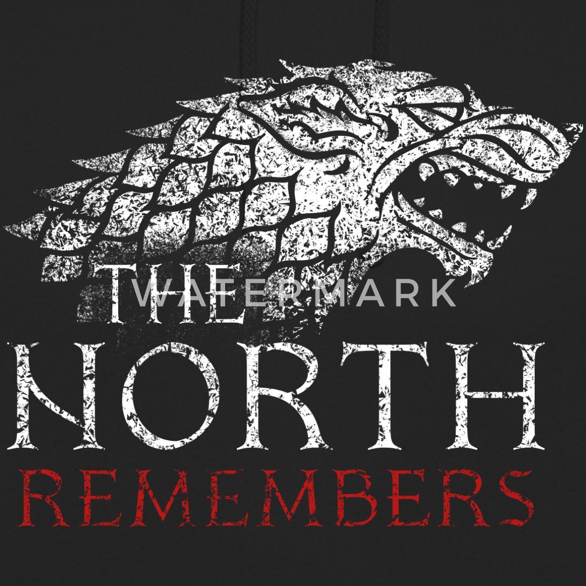 Spreadshirt Hoodie Game Of Thrones The North Remembers Unisex Hoodie (1-tlg)