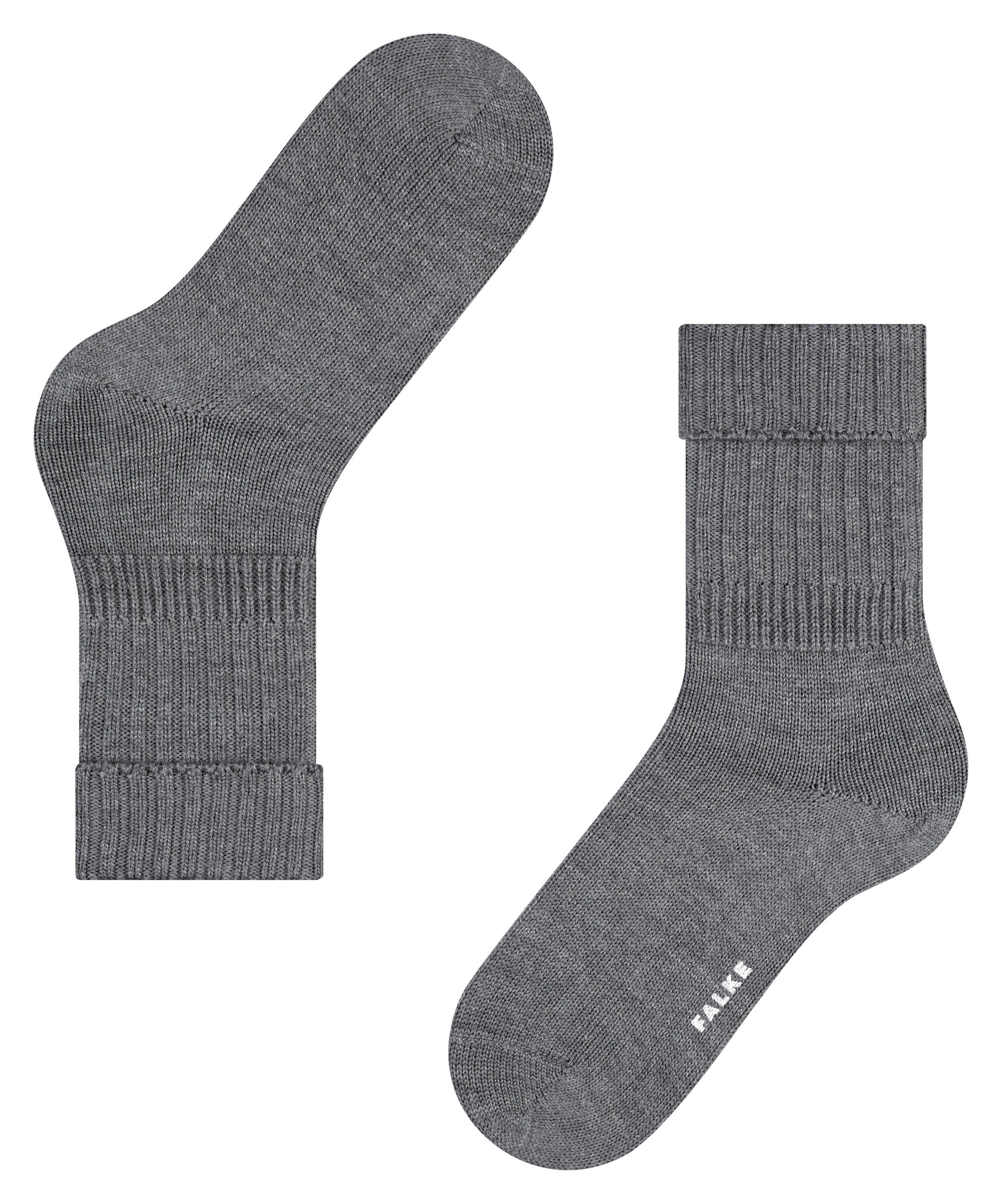FALKE Funktionssocken Striggings Rib Bootsocken mit rustikaler Rippe (1-Paar) mit rustikaler Rippe