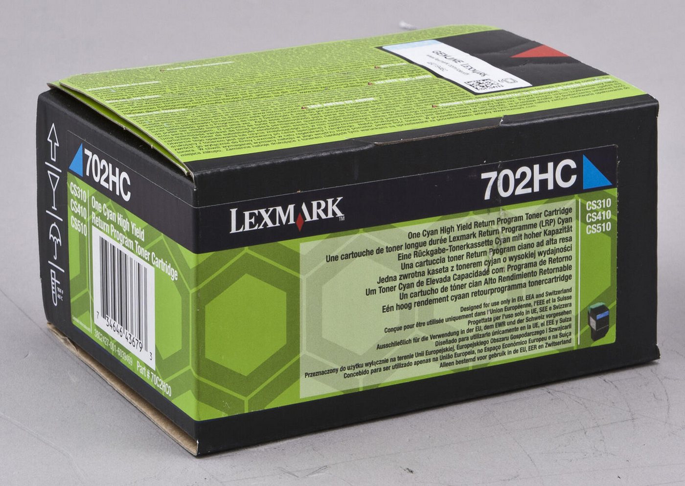 Thumbnail - Lexmark Tonerkartusche Lexmark 702HC Toner cyan (70C2HC0)