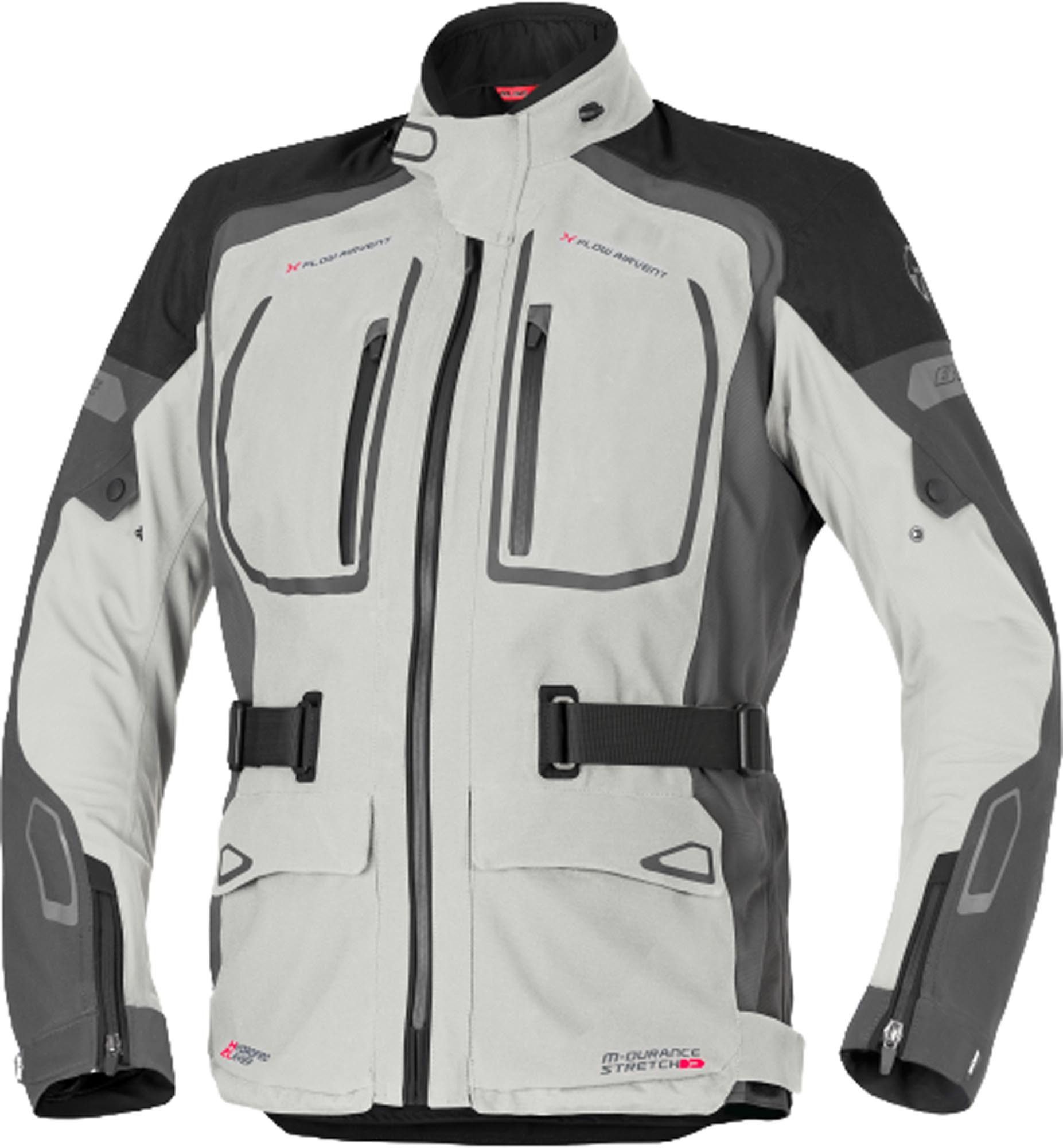 Büse Motorradjacke Riva Lite Motorrad Textiljacke Verbindungsreißverschluss,Ellenbogenprotektoren enthalten,Schulte