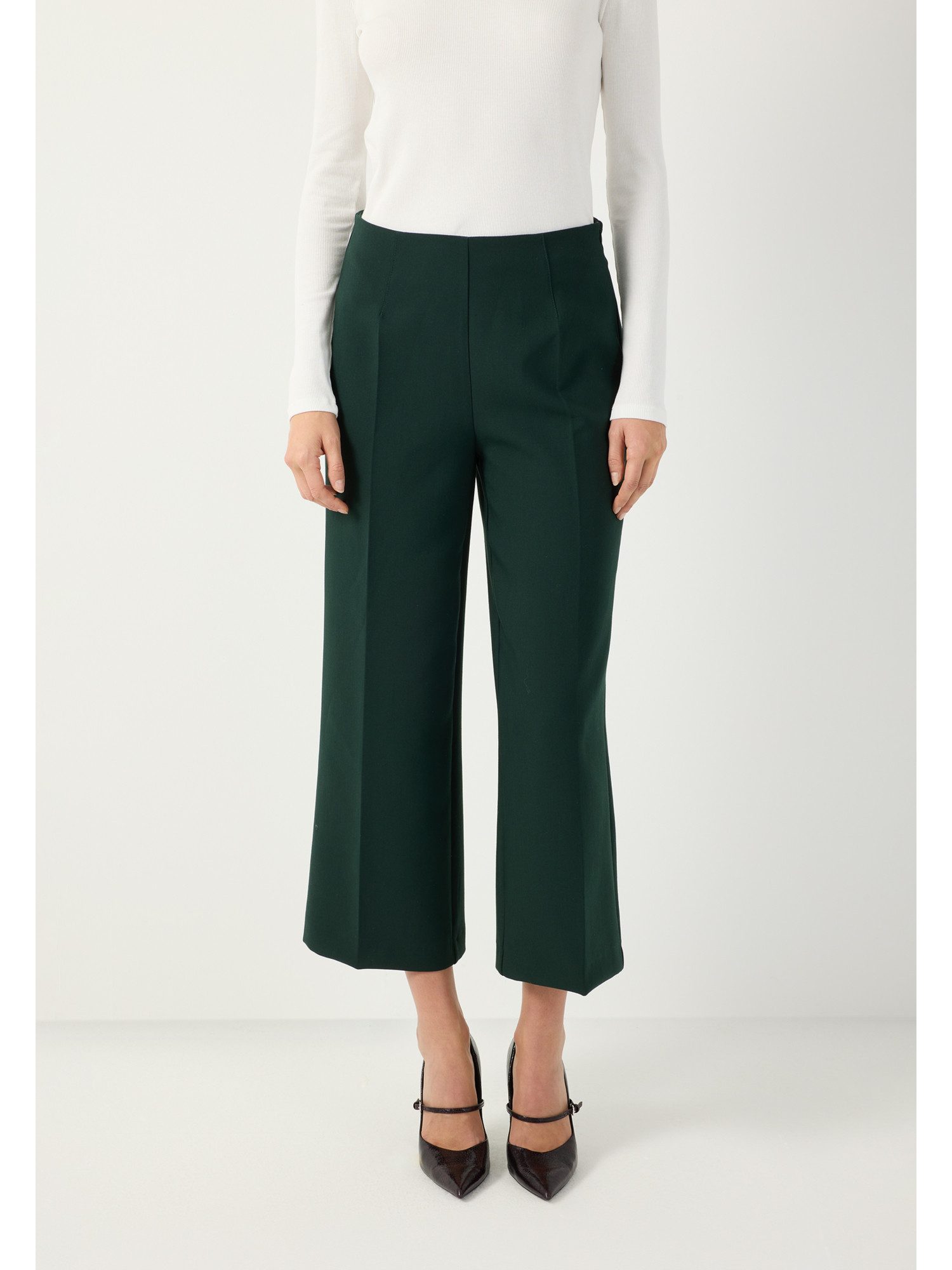 MORE&MORE Culotte verkürzte, weite Hose