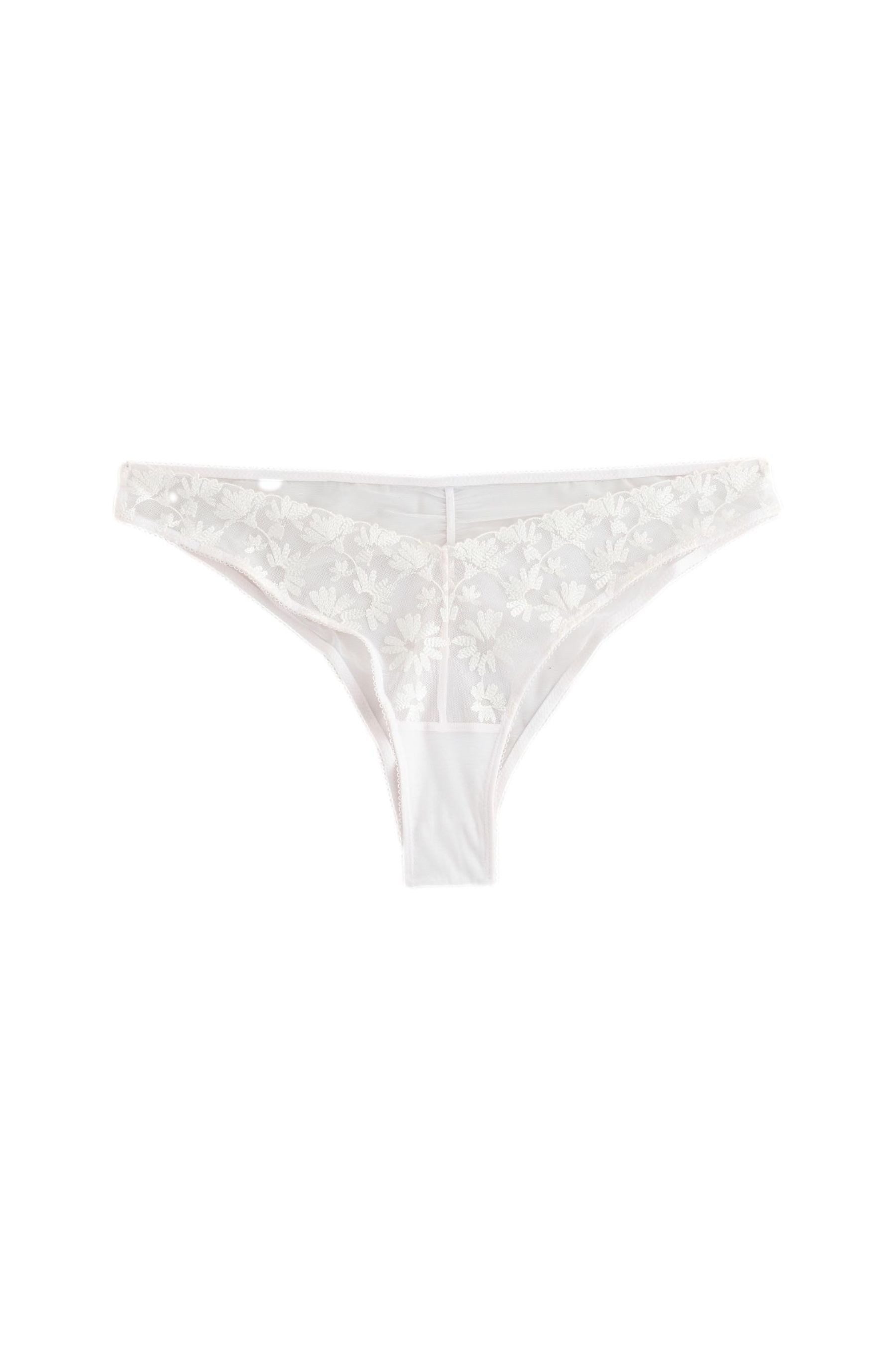 self Brasilslip Slips mit Blumenspitze, brasilianischer Schnitt (1-St) günstig online kaufen