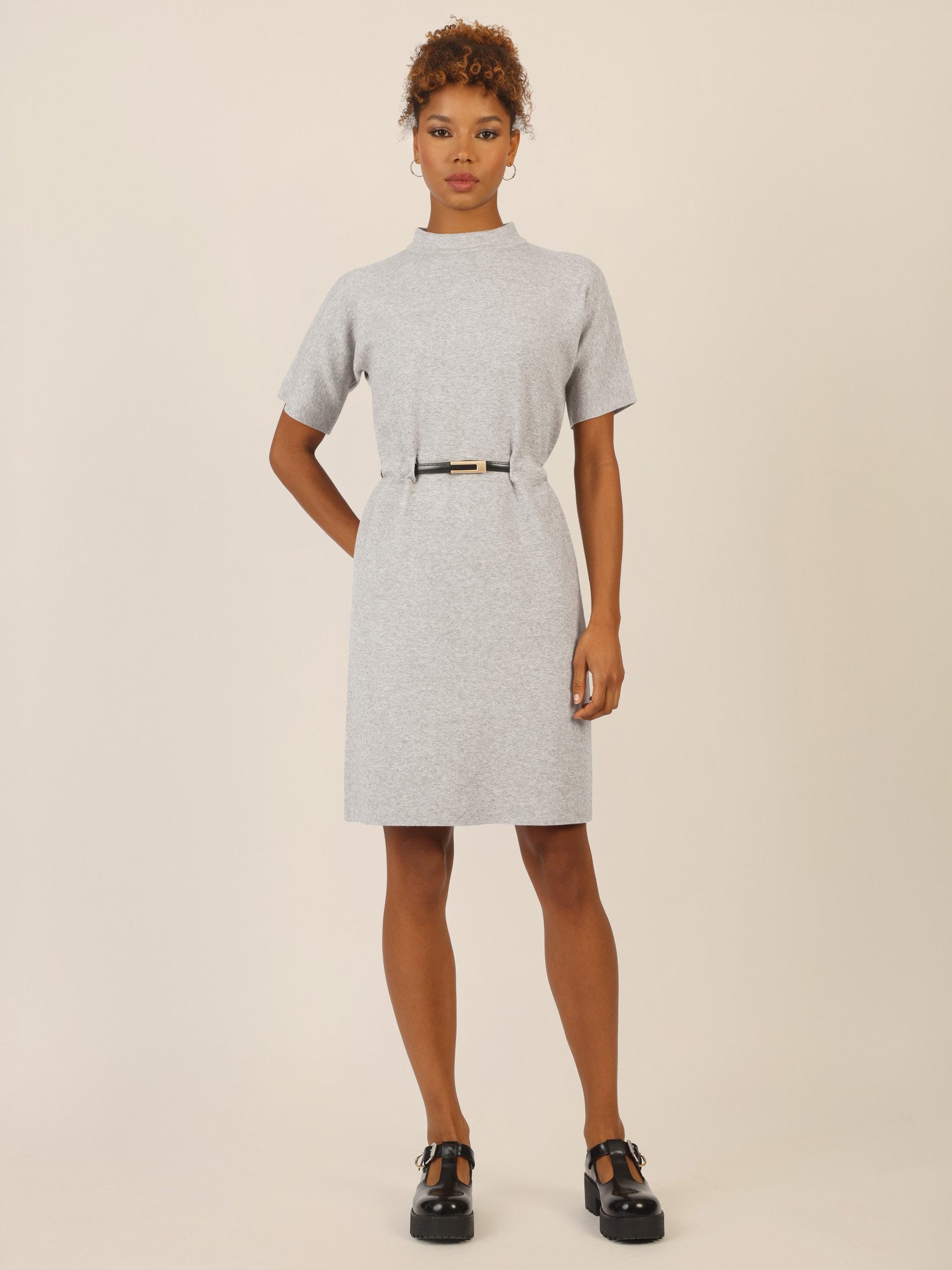 Apart Strickkleid und Stehkragen günstig online kaufen