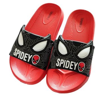 MARVEL Spiderman 3D Optik Kinder Jungen Sandalen Sandale Gr. 25 bis 32
