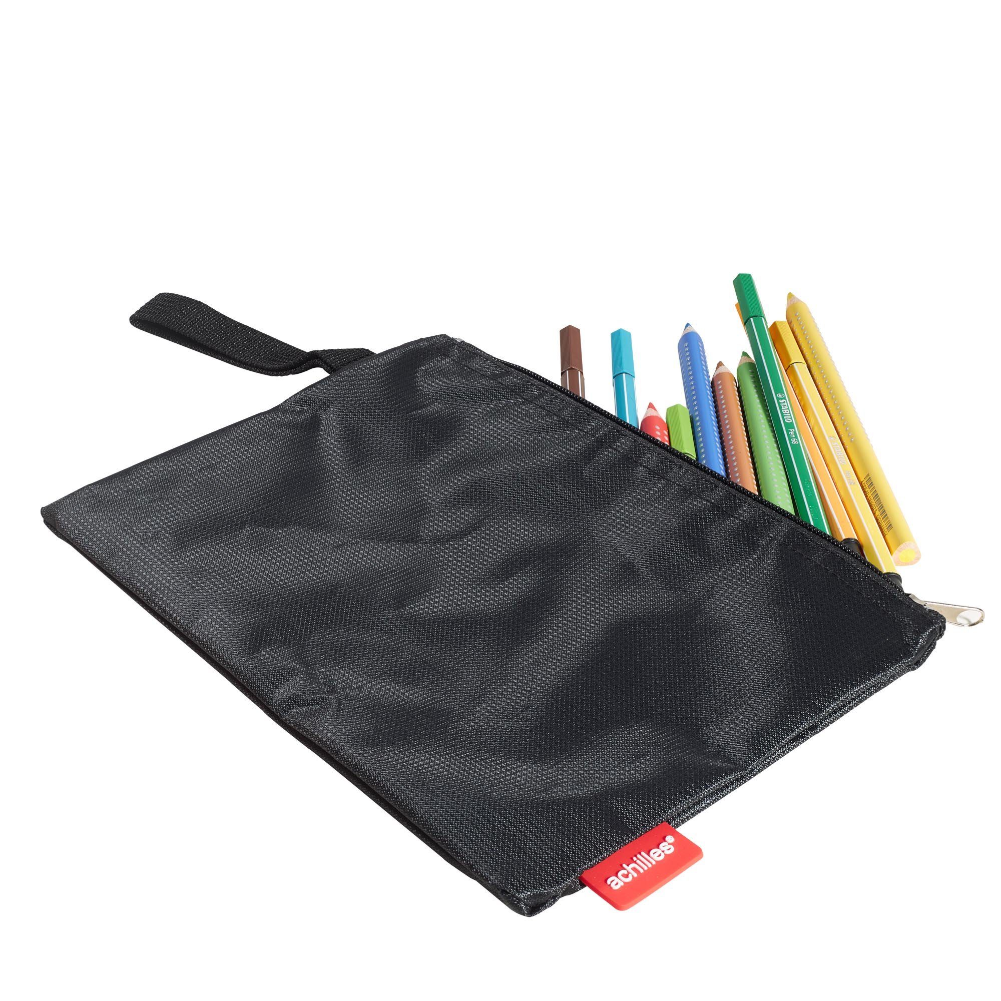achilles Schreibgeräteetui Malstift-Tasche Kinder-Federmäppchen Schule-Schlampermäppchen Student