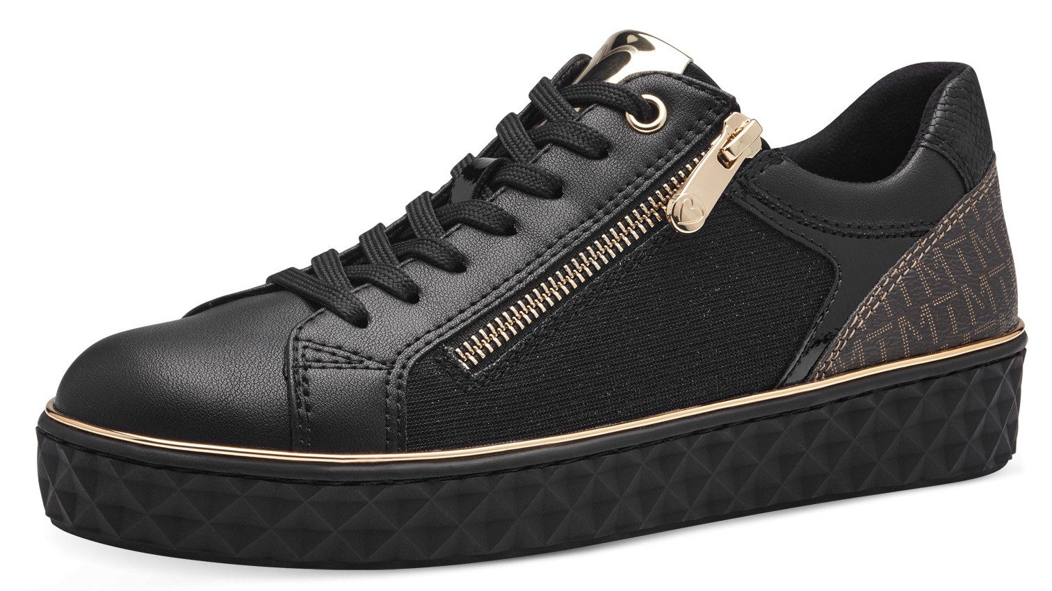 2-23709-41 091 Black Comb Sneaker