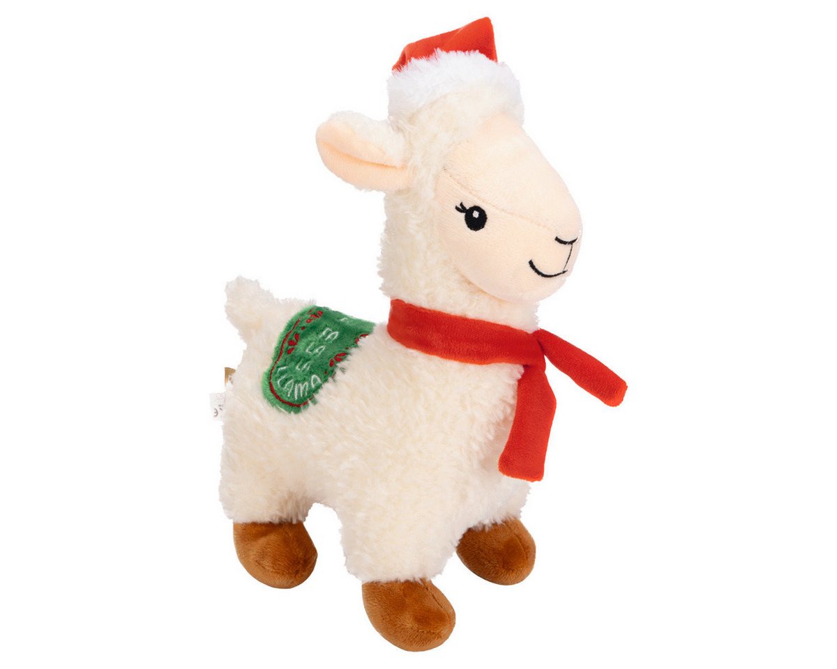 Thumbnail - Beeztees Tierkuscheltier Hundespielzeug Xmas Plüsch Lama