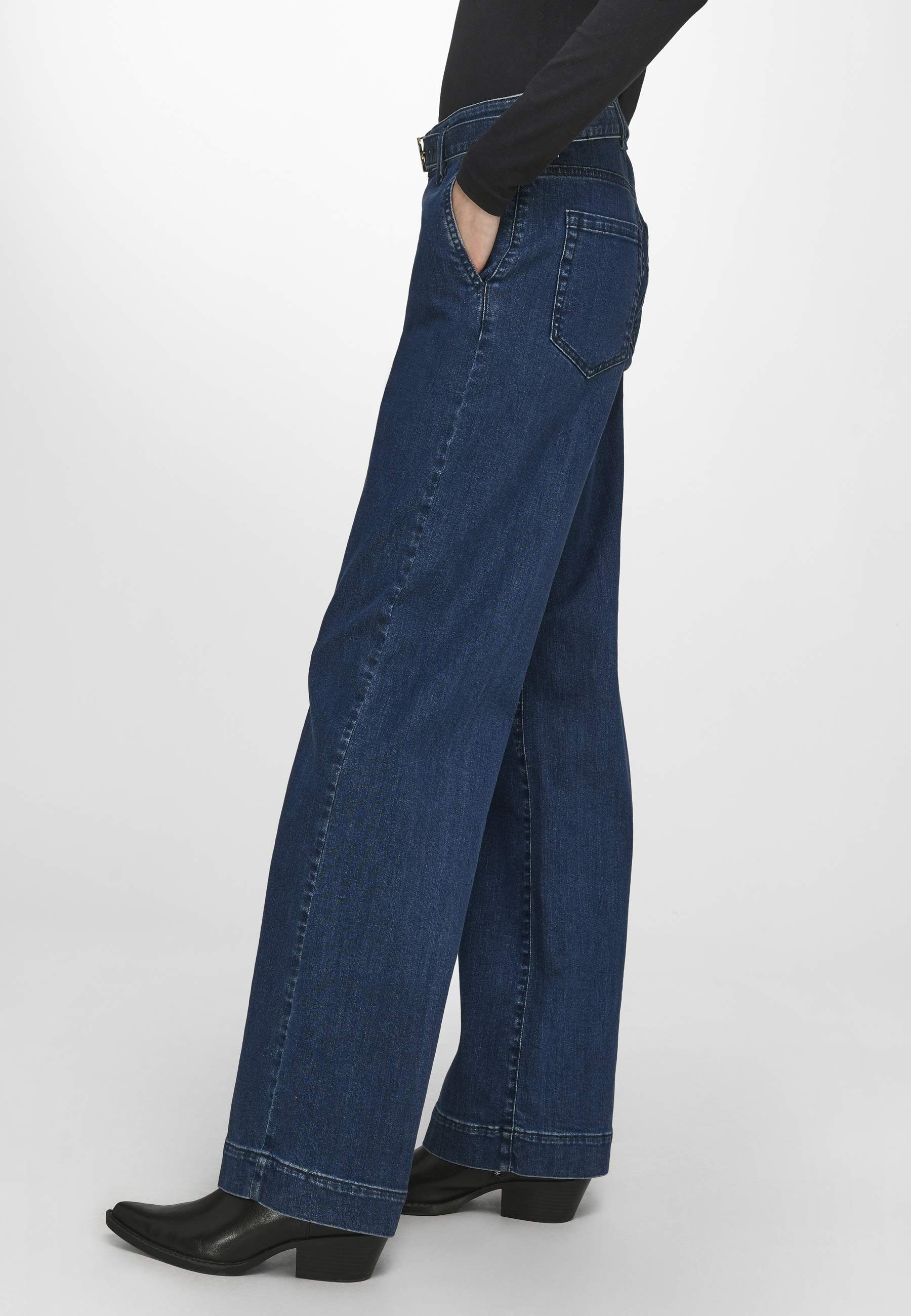 Laura Biagiotti Roma Cotton Bootcut-Jeans