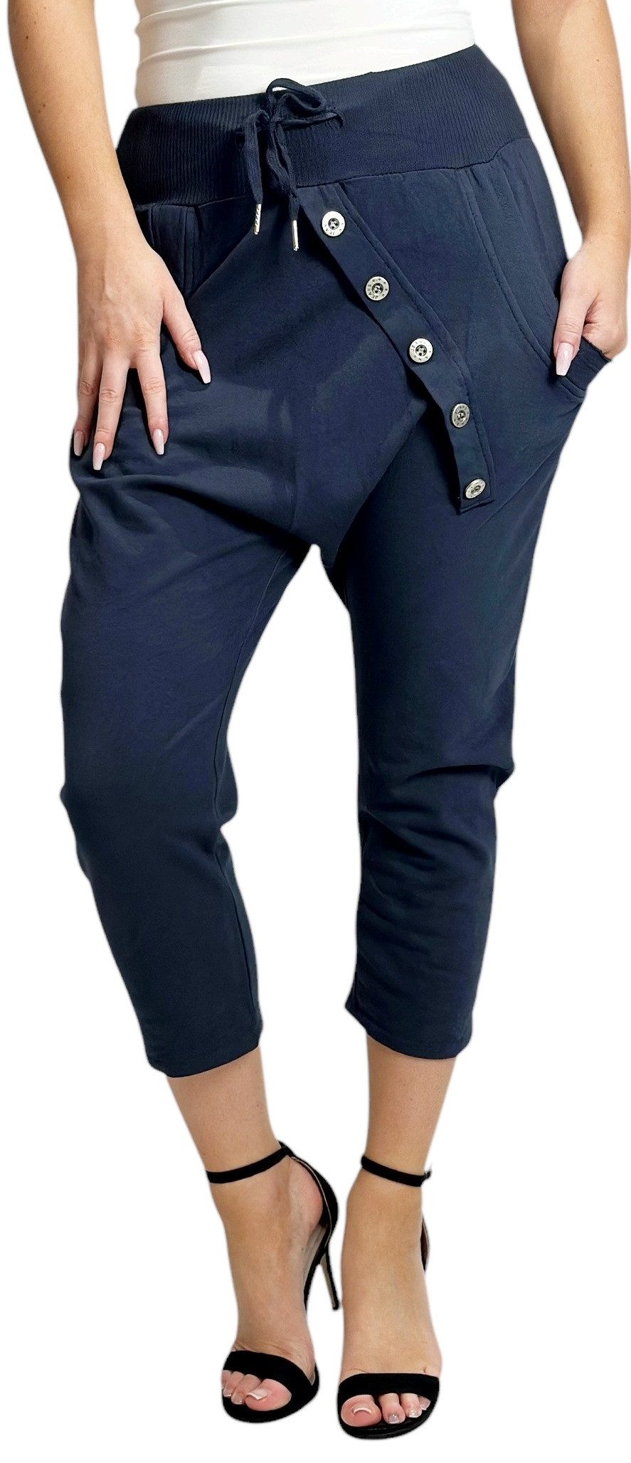 Mississhop Caprihose Damen Capri Hose Boyfriend günstig online kaufen