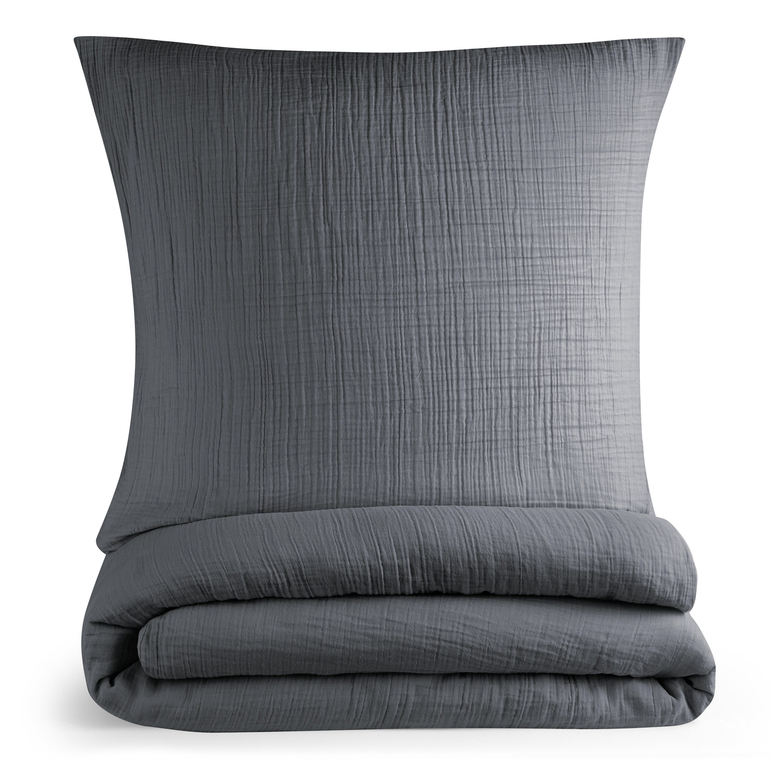 Blumtal Bettwäsche Musselin 100% Baumwolle im Set, Kopfkissenbezug & Decken günstig online kaufen